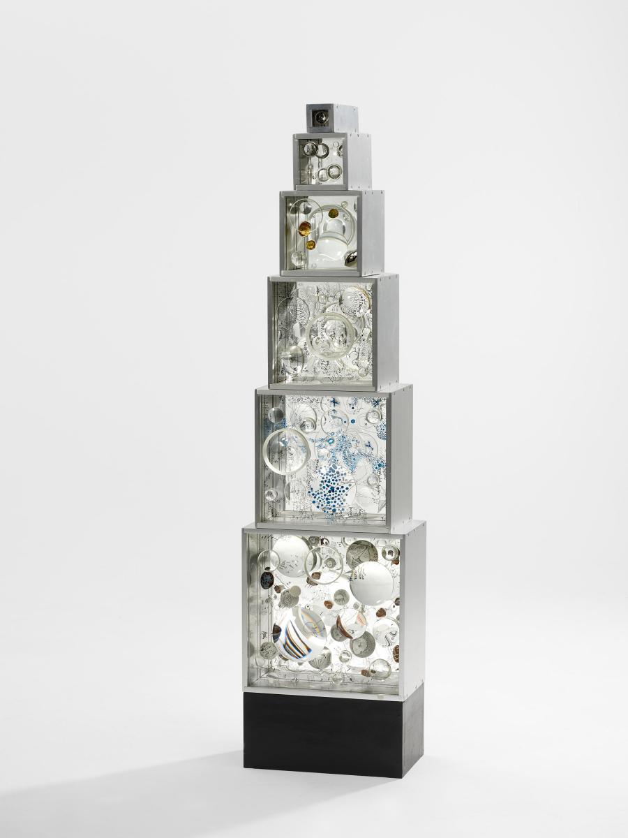 Mary Bauermeister - Glas Turm, 57777-92, Van Ham Kunstauktionen