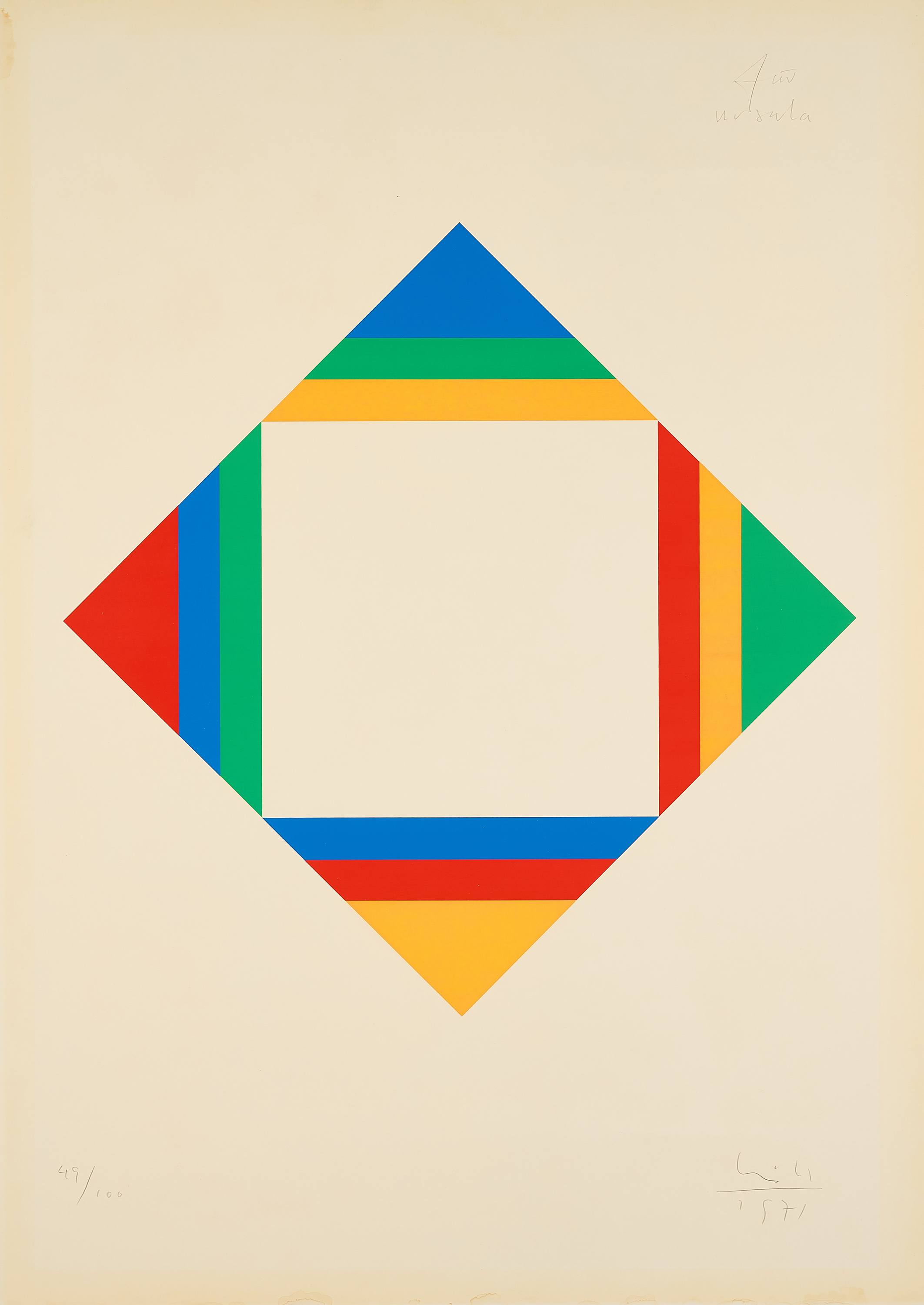 Max Bill - Ohne Titel, 79387-3, Van Ham Kunstauktionen