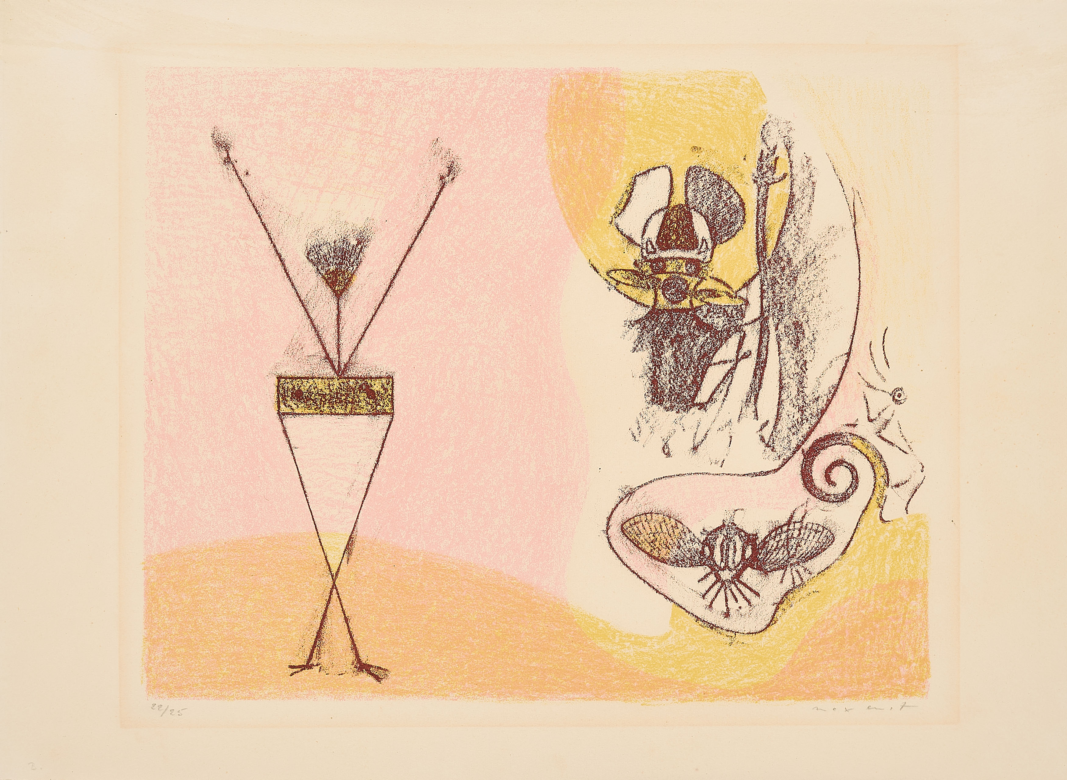 Max Ernst - Aus Almanach Surrealiste du Demi-Siecle, 73350-7, Van Ham Kunstauktionen