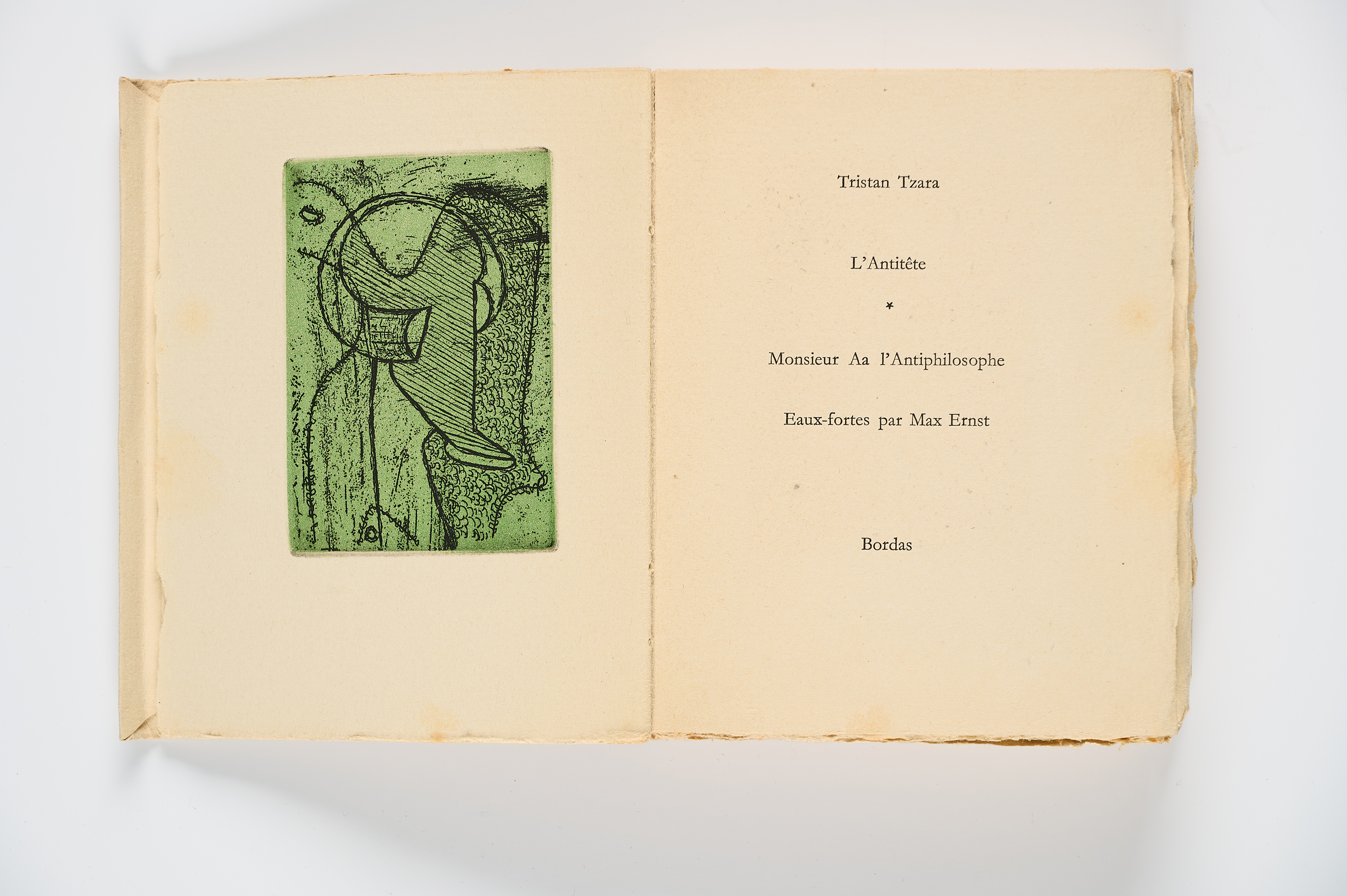 Max Ernst - Band I von Tristan Tzara LAntitete, 80768-14, Van Ham Kunstauktionen