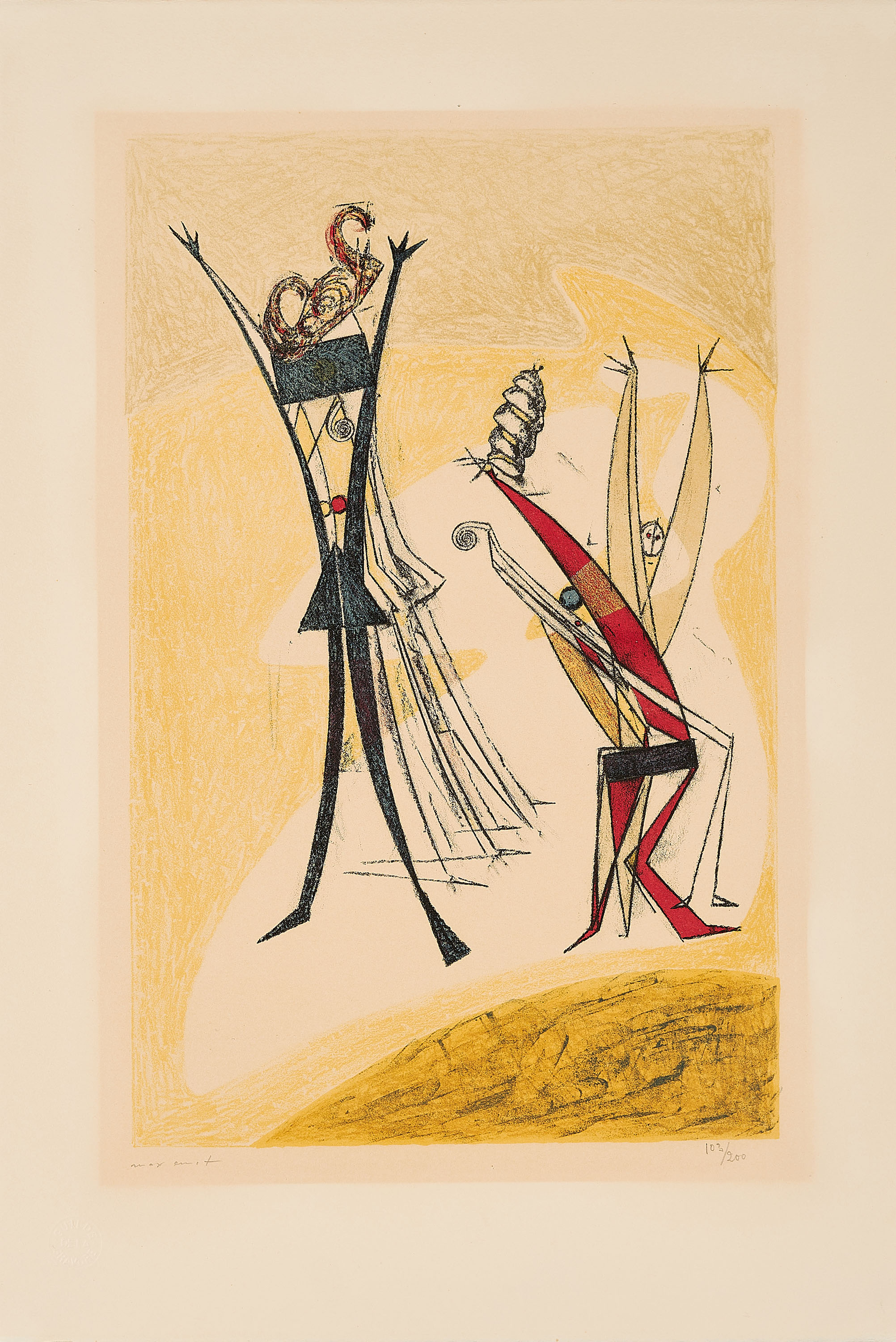 Max Ernst - Rythmes, 73350-10, Van Ham Kunstauktionen