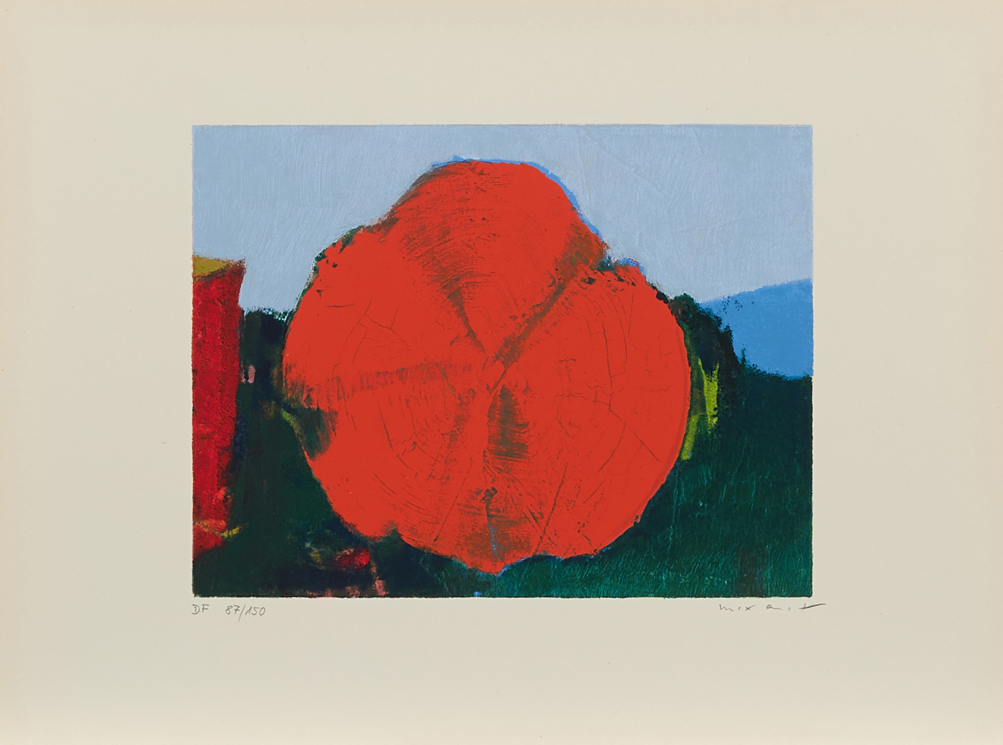 Max Ernst - Rote Blume II, 64164-1, Van Ham Kunstauktionen