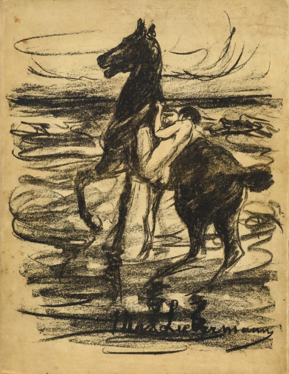 Max Liebermann - Buch Sieben Radierungen mit Text von Oscar Bie, 61174-123, Van Ham Kunstauktionen