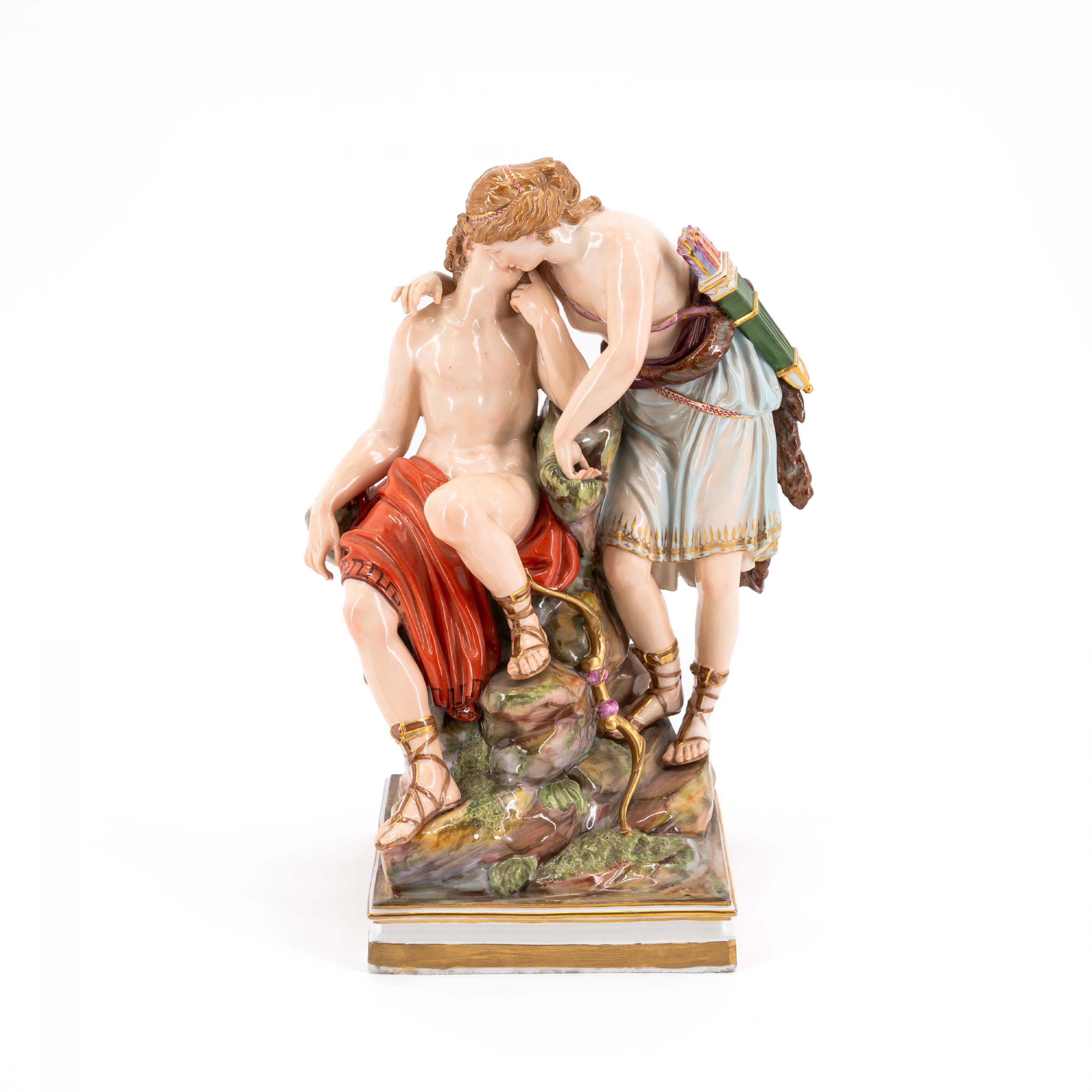 Meissen - Mythologische Gruppe Diana und Endymion, 78079-10, Van Ham Kunstauktionen