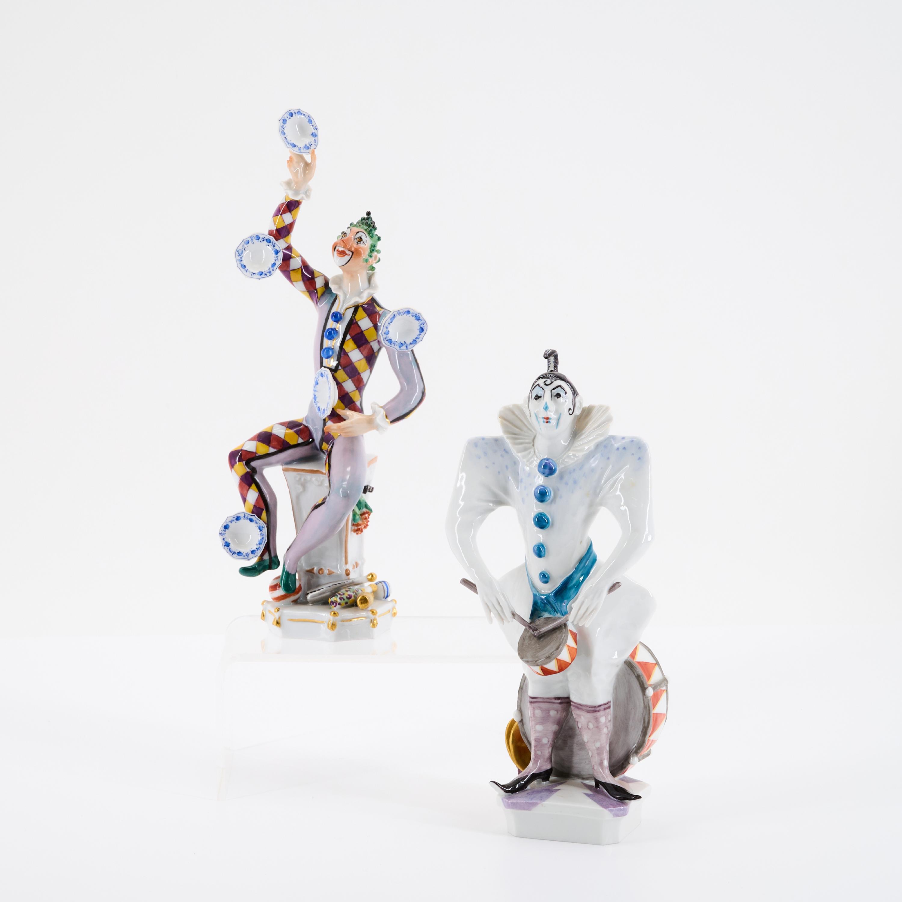 Meissen - Zwei Clown-Figuren, 81597-8, Van Ham Kunstauktionen