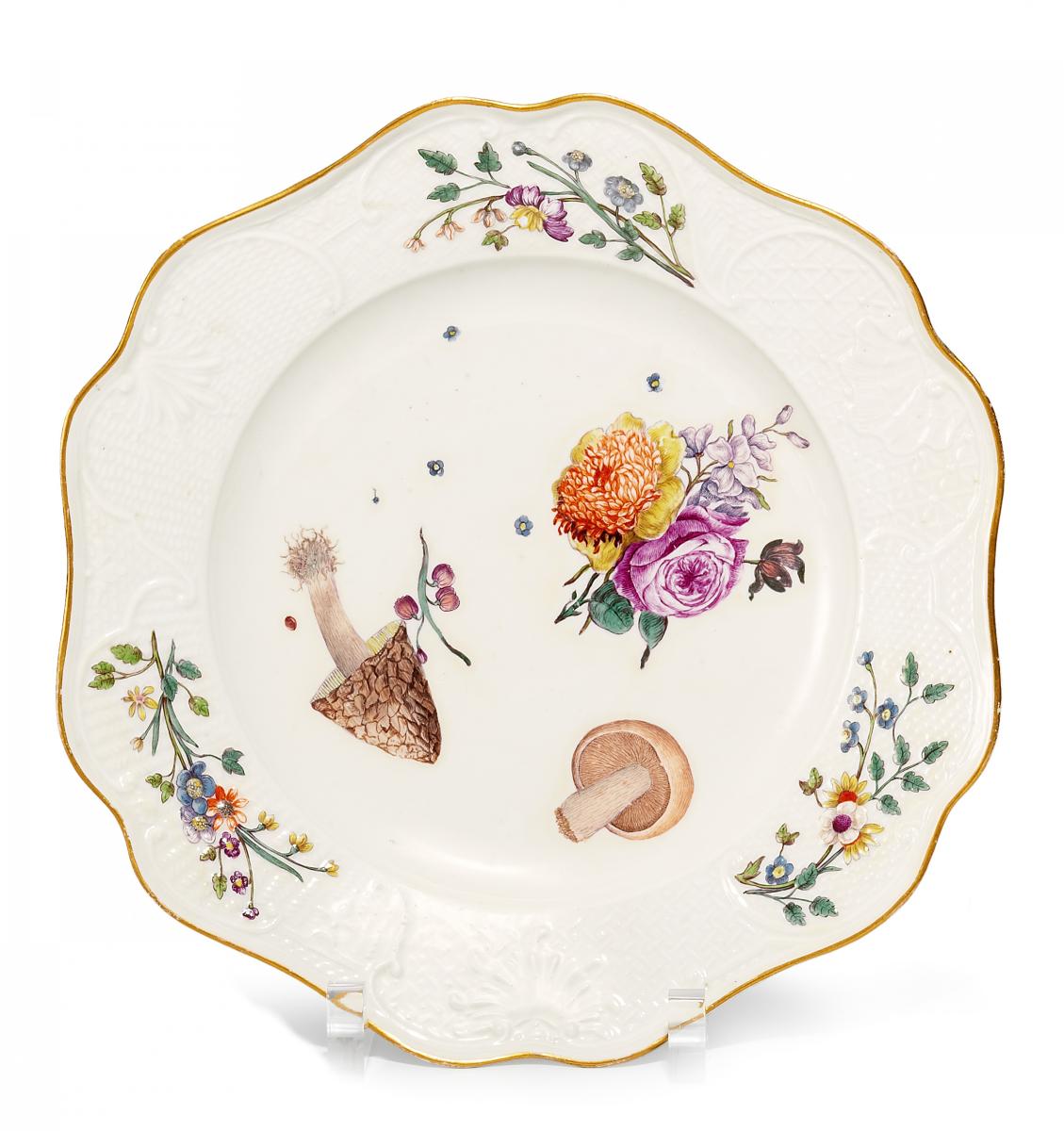 Meissen - Speiseteller Bruehlsches Allerlei, 58116-56, Van Ham Kunstauktionen