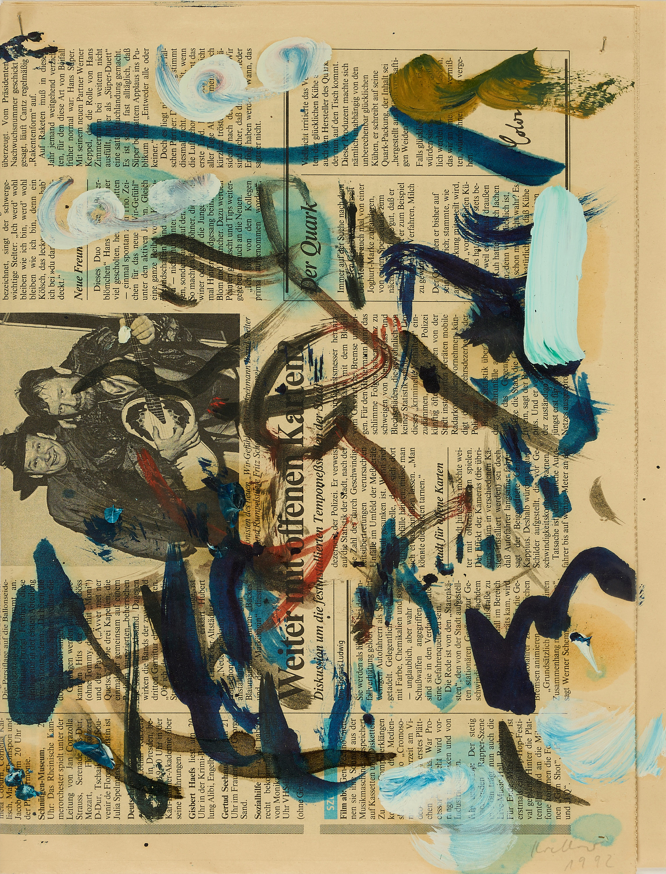 Michael Krebber - Ohne Titel MKZ 108, 81351-146, Van Ham Kunstauktionen