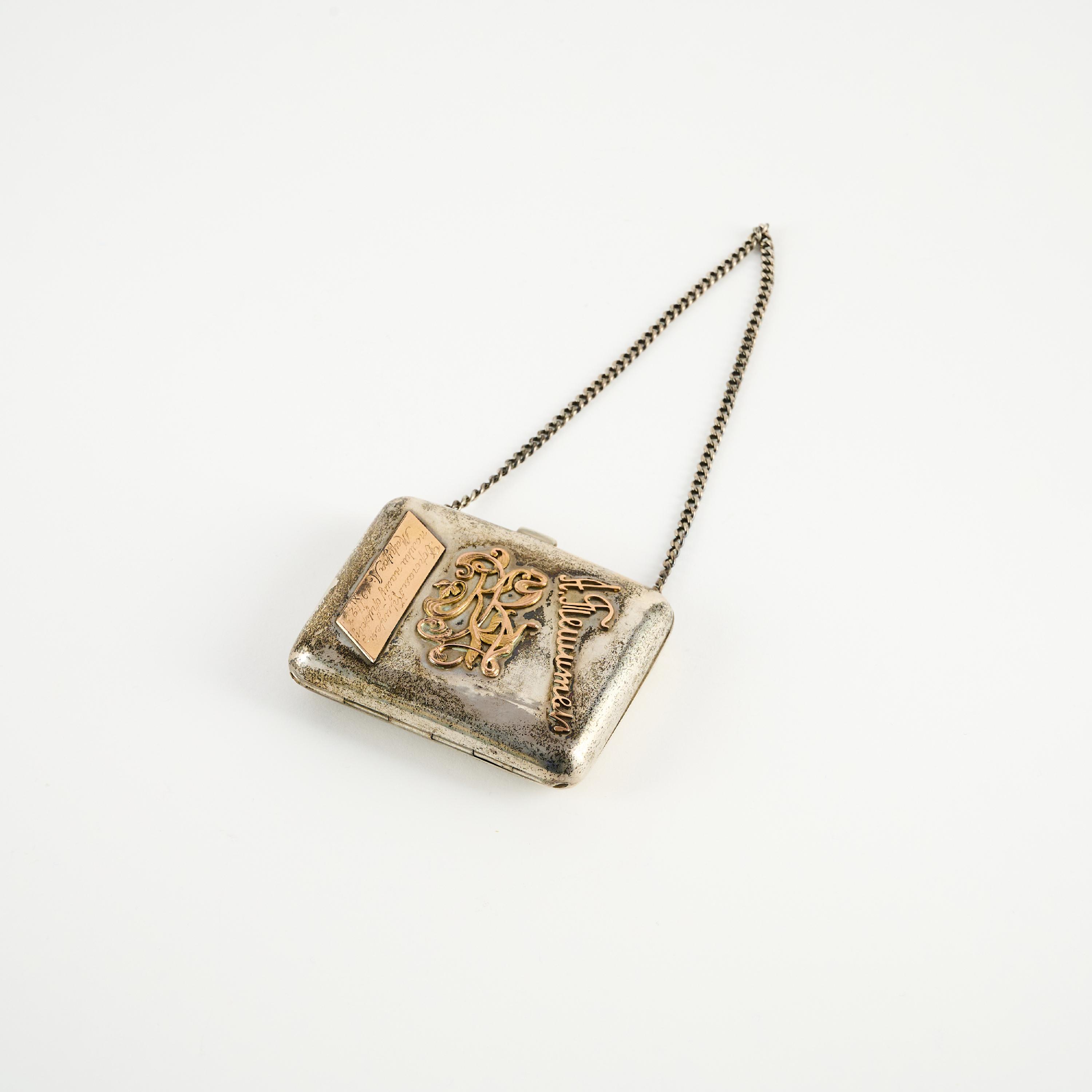 Moskau - Kleine Geldboerse mit aufgelegten Widmungen und Namenszuegen, 80693-33, Van Ham Kunstauktionen