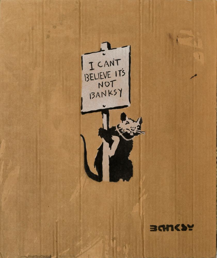 NOT BANKSY and NOT BY BANKSY Stot21STCplanB - I Cant Believe Its Not Banksy, 64113-3, Van Ham Kunstauktionen