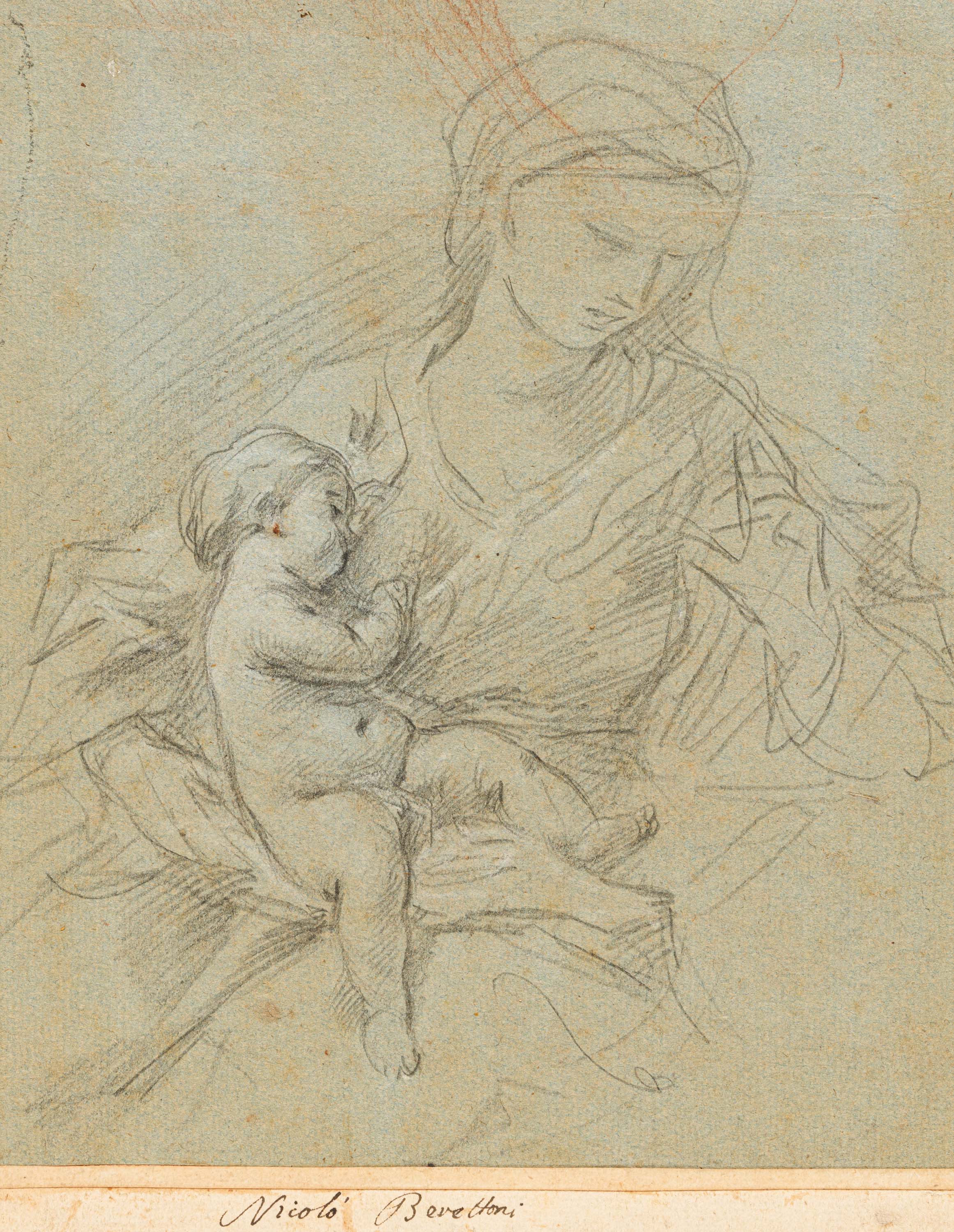 Niccolo Berrettoni - Madonna mit Kind, 73396-61, Van Ham Kunstauktionen