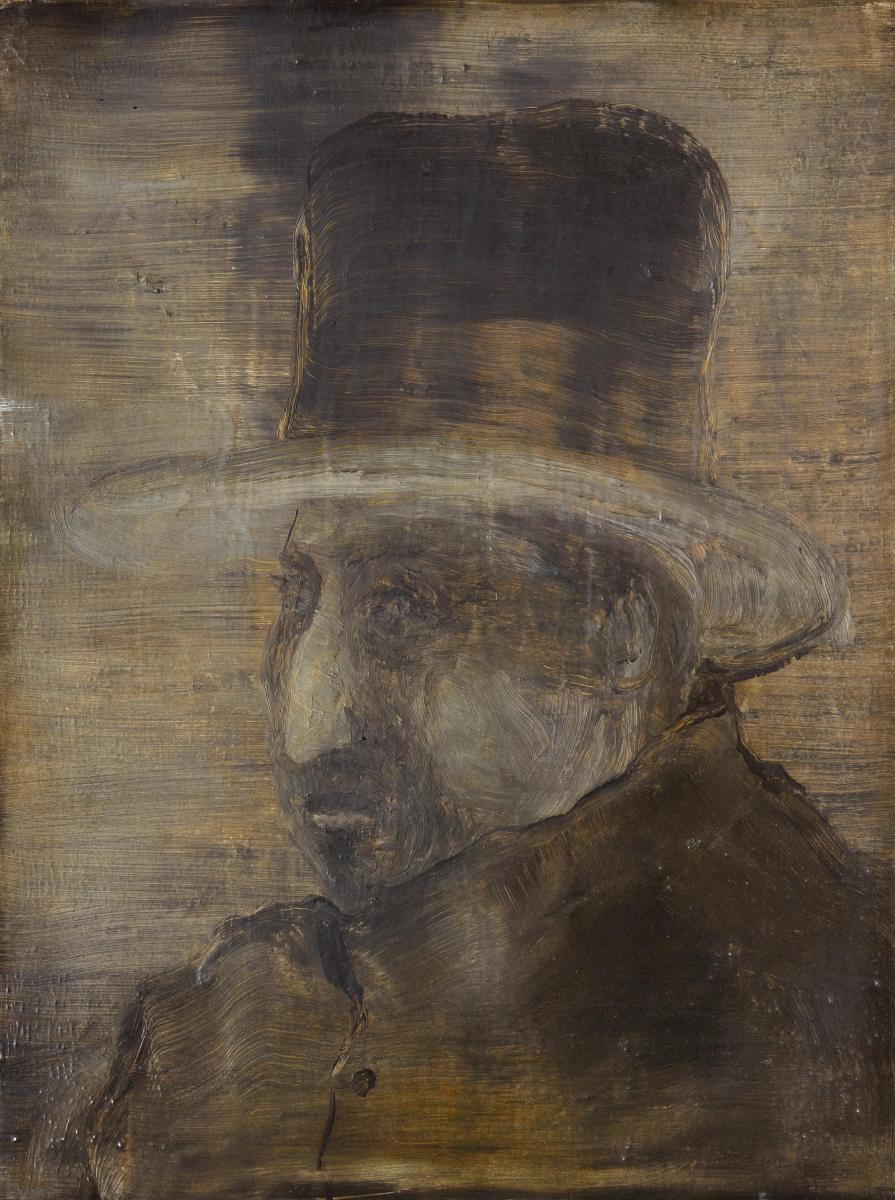 Portrait Künstler Schwontkowski Norbert (1949 Bremen  - 2013…