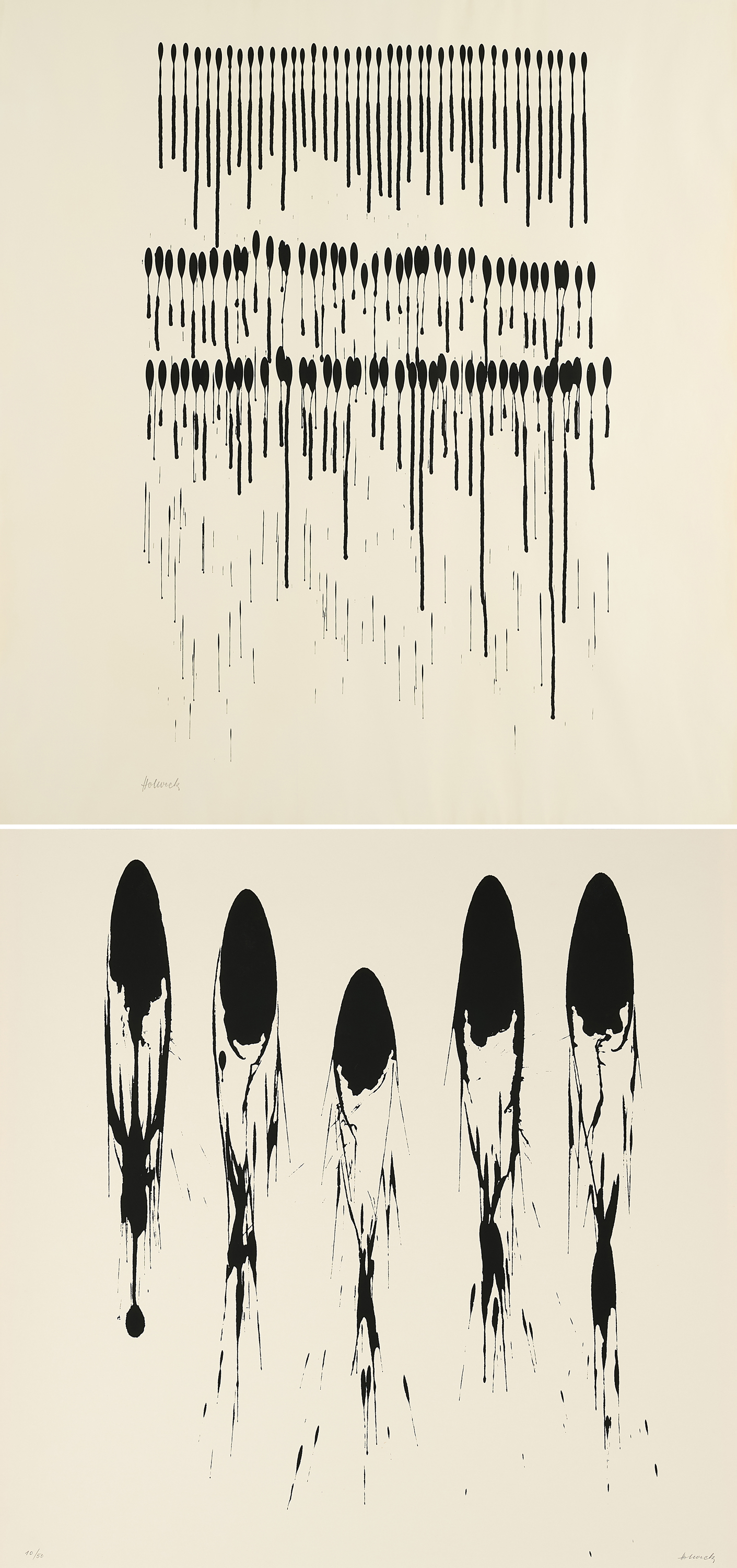 Oskar Holweck - Konvolut von 2 Druckgrafiken, 80374-742, Van Ham Kunstauktionen