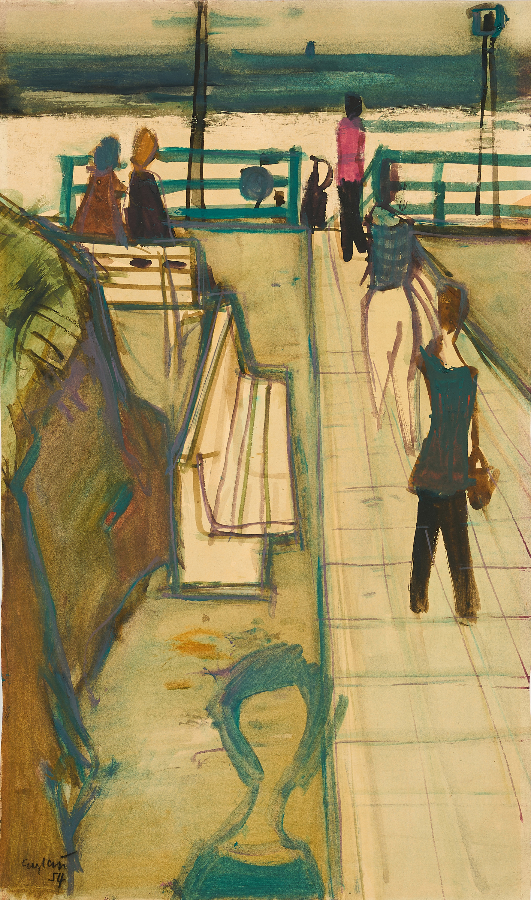 Otto Eglau - An der See, 80374-121, Van Ham Kunstauktionen