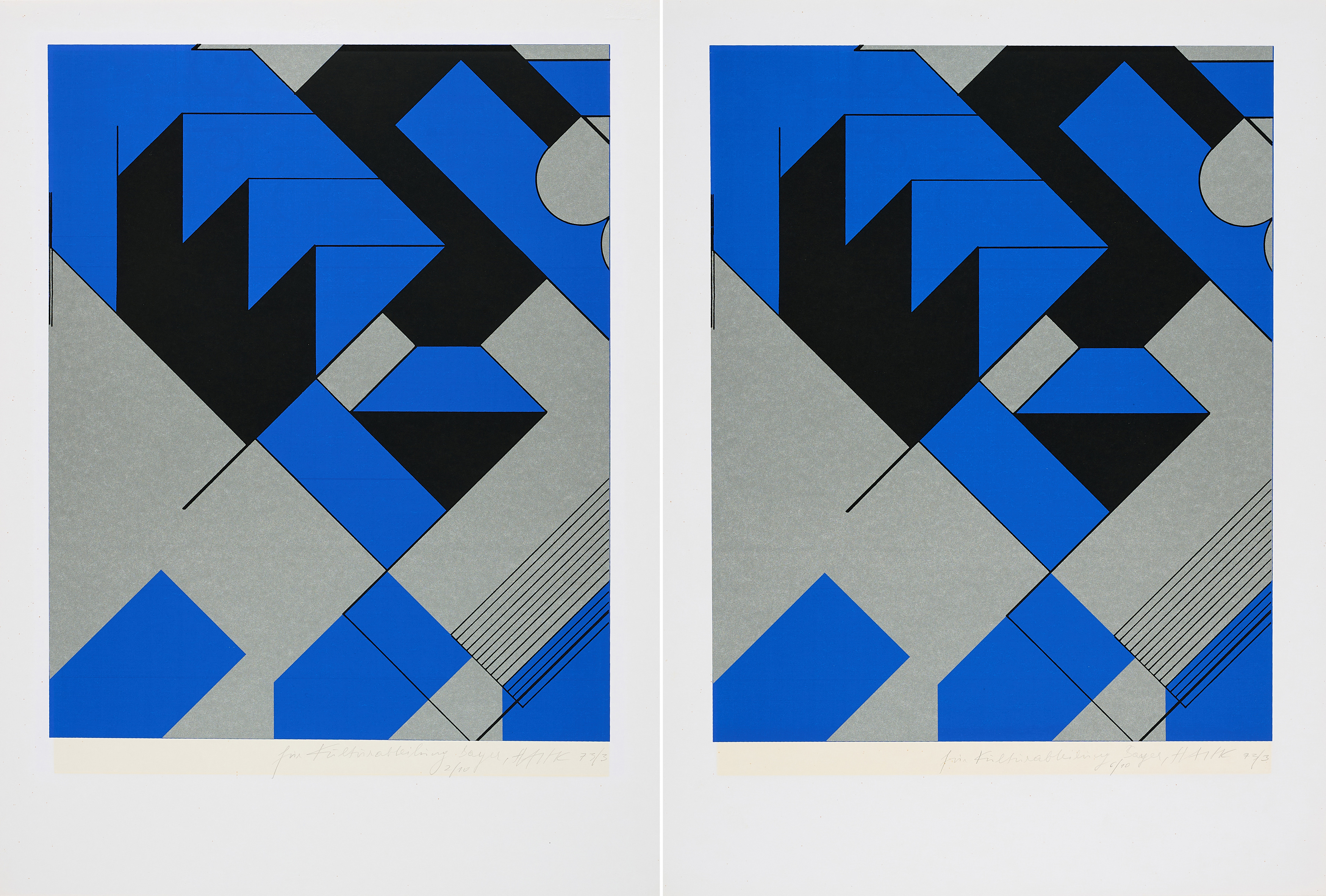 Otto Herbert Hajek - Geometrische Komposition, 80374-169, Van Ham Kunstauktionen