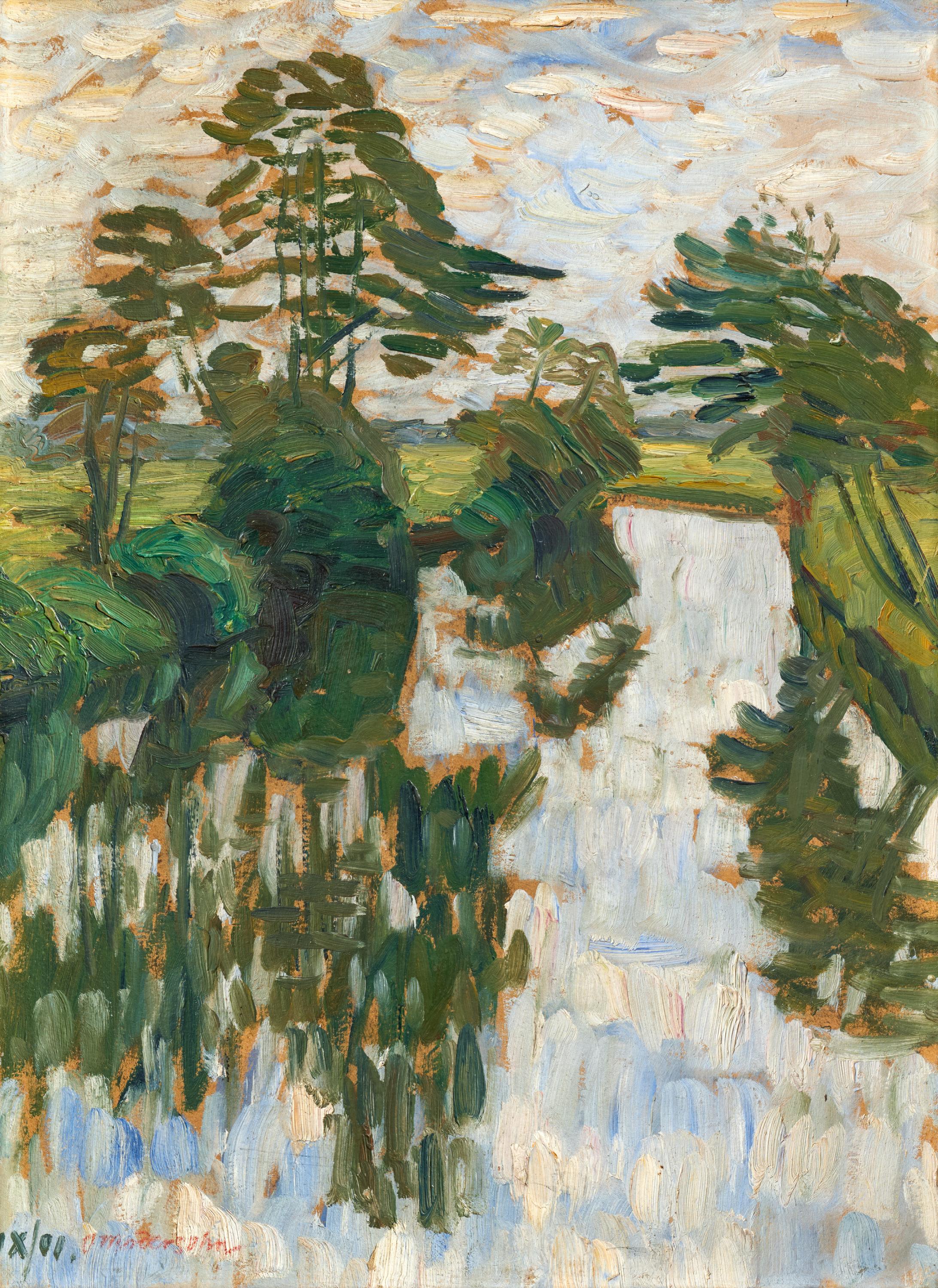 Otto Modersohn - An der Wuemme, 77751-1, Van Ham Kunstauktionen