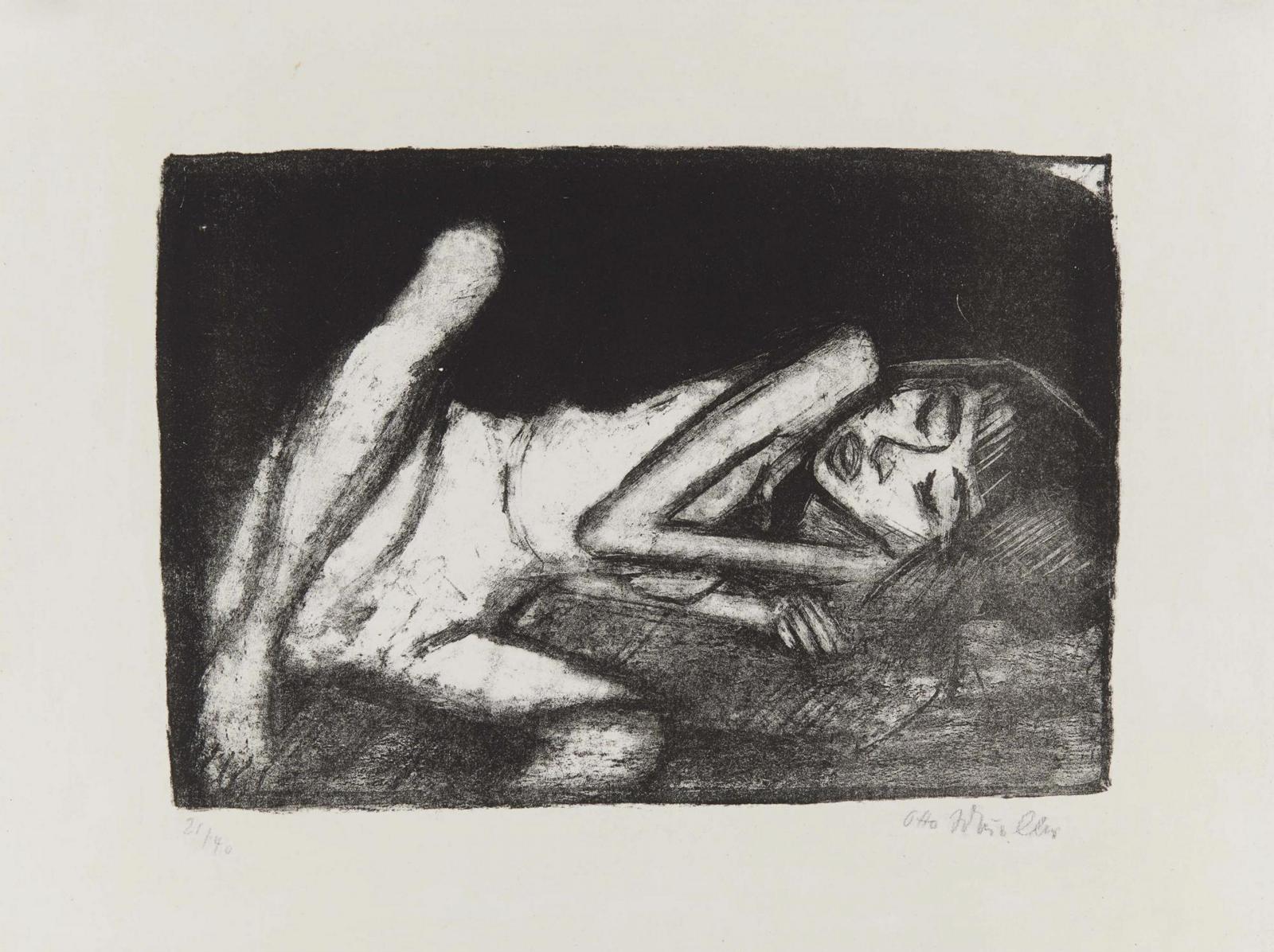 Otto Mueller - Maedchen auf der Liege 3, 66322-2, Van Ham Kunstauktionen