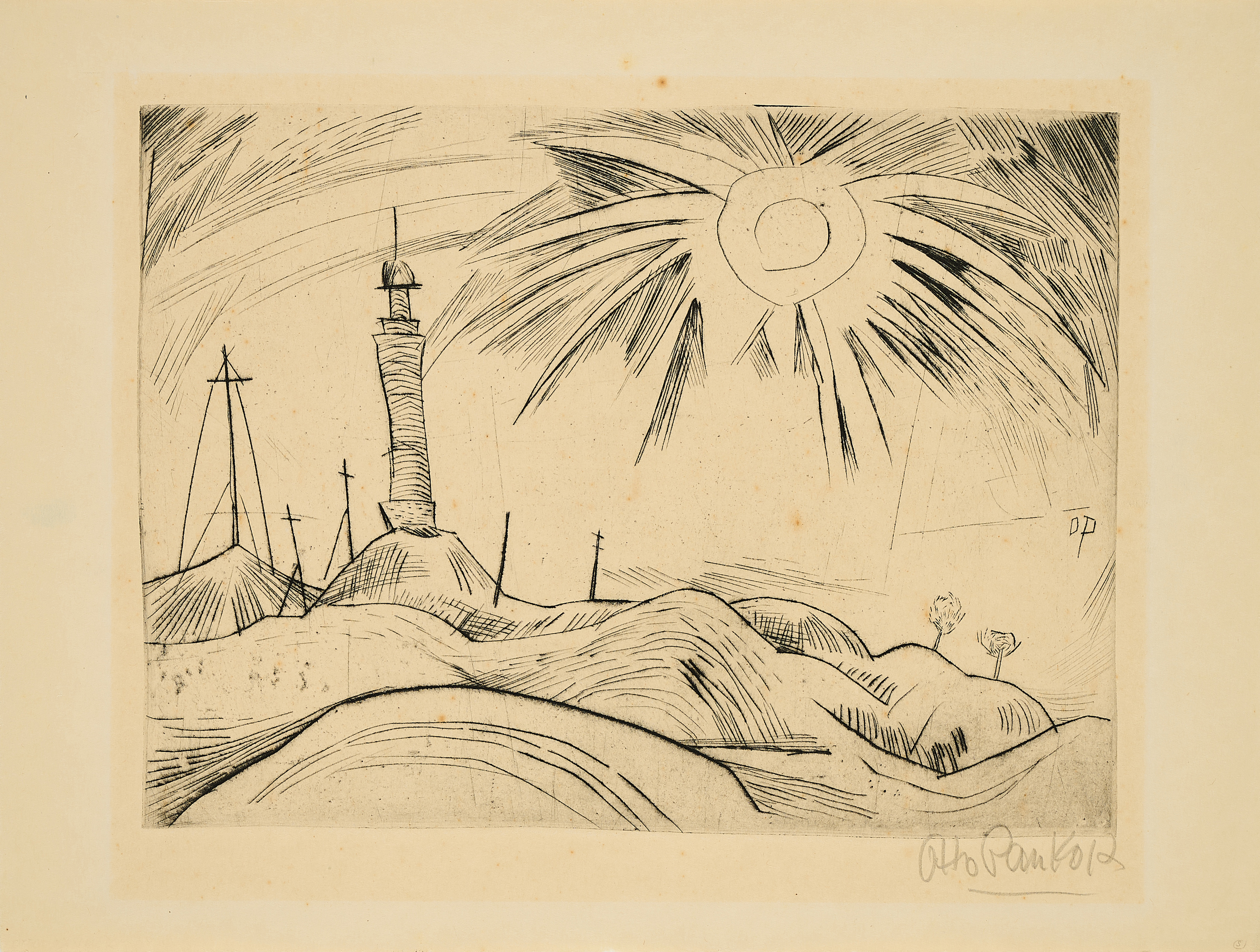 Otto Pankok - Leuchtturm Aus Die Schaffenden, 77515-6, Van Ham Kunstauktionen