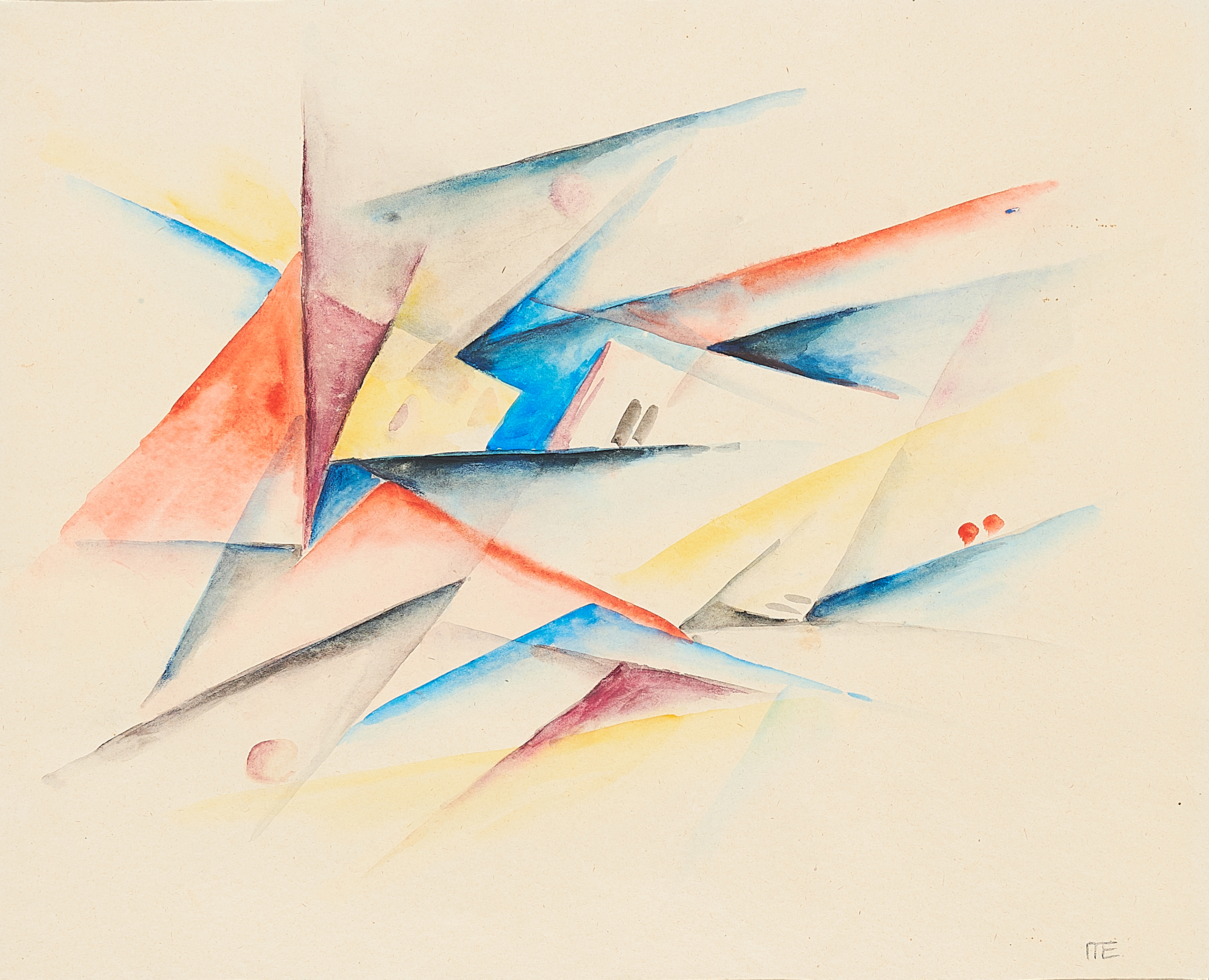 Otto Mueller-Eibenstock - Abstrakte Komposition, 66500-164, Van Ham Kunstauktionen