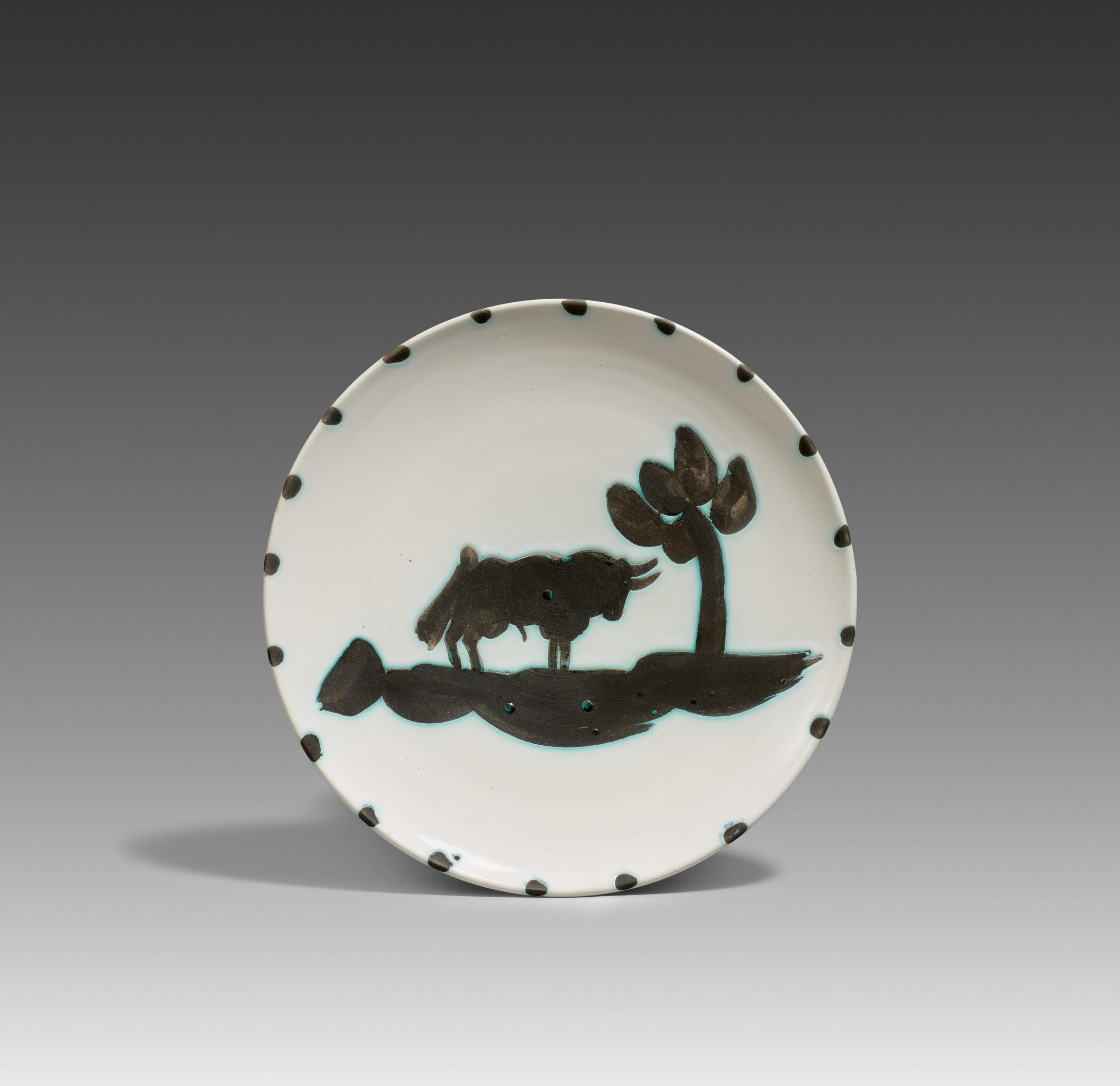 Pablo Picasso Ceramics - Bull Under a Tree, 80714-5, Van Ham Kunstauktionen