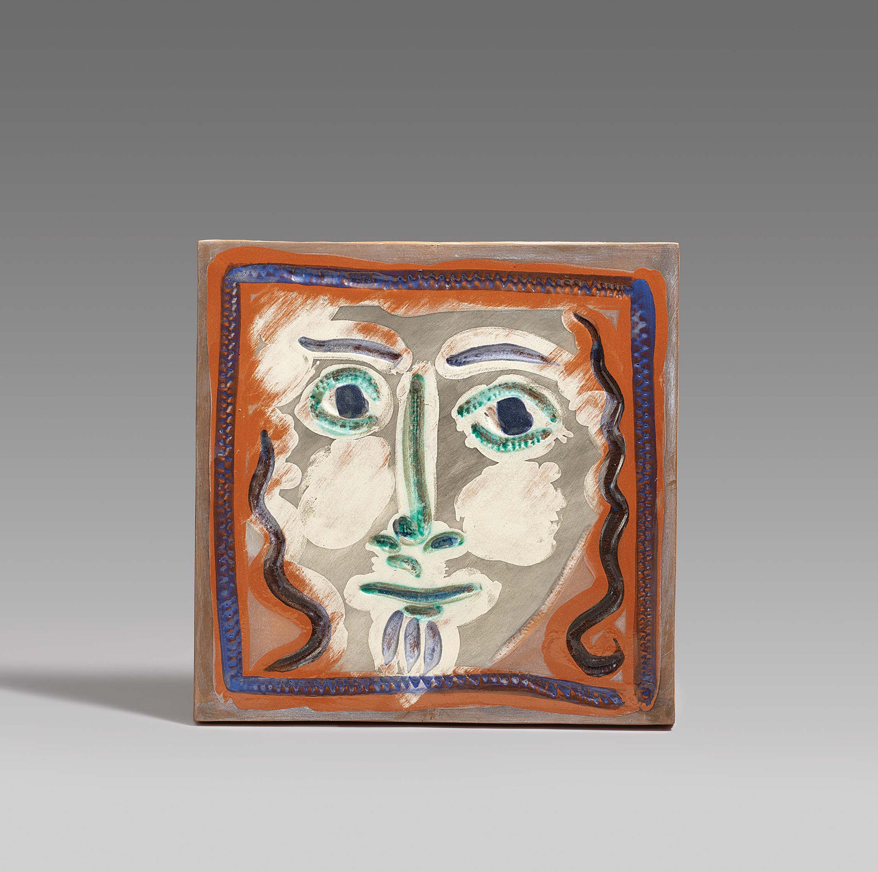 Pablo Picasso Ceramics - Curly-haired Face, 76960-11, Van Ham Kunstauktionen