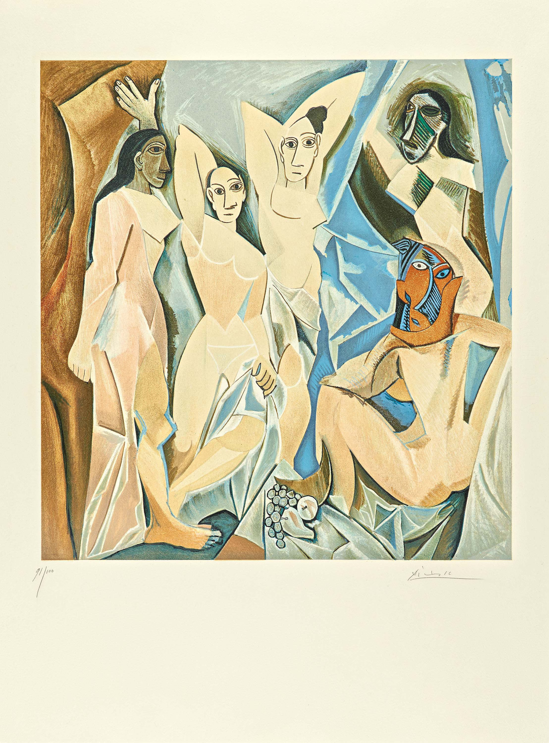 Pablo Picasso - Les Demoiselles dAvignon, 69987-2, Van Ham Kunstauktionen