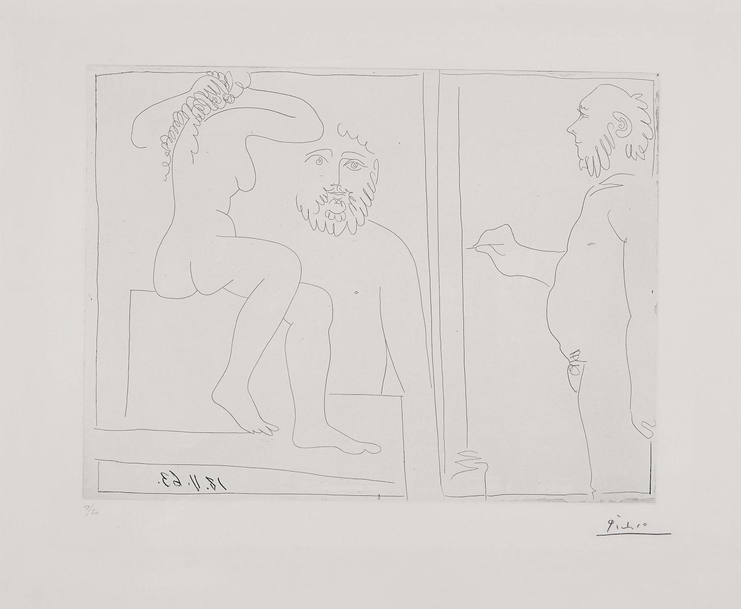 Pablo Picasso - Auktion 329 Los 107, 53227-9, Van Ham Kunstauktionen