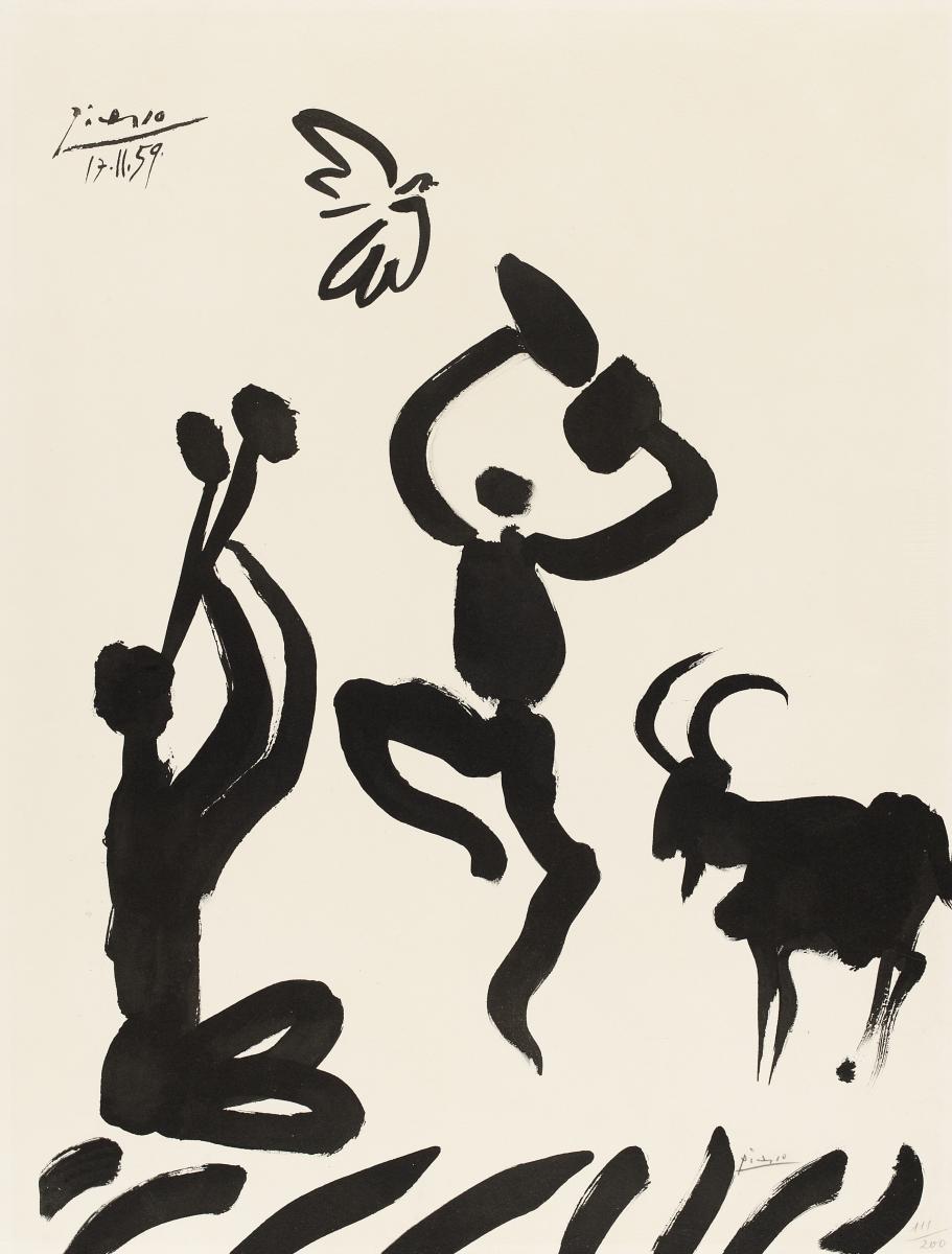 Pablo Picasso - Auktion 322 Los 405, 51631-38, Van Ham Kunstauktionen