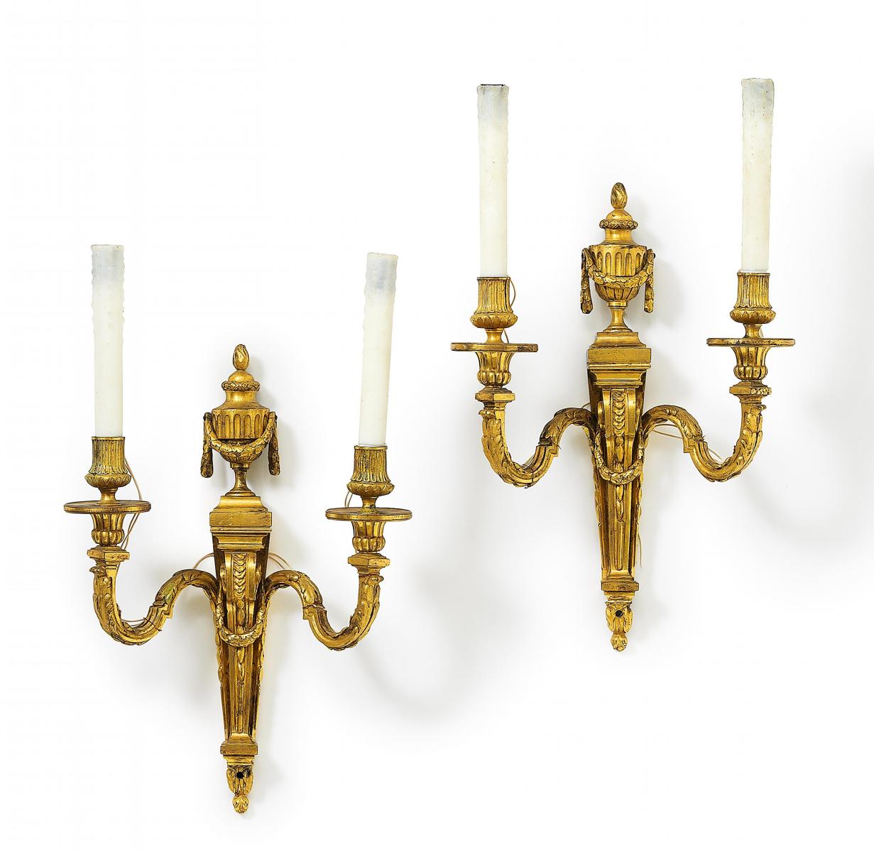 Paris - Paar Appliken  Louis XVI, 58953-11, Van Ham Kunstauktionen