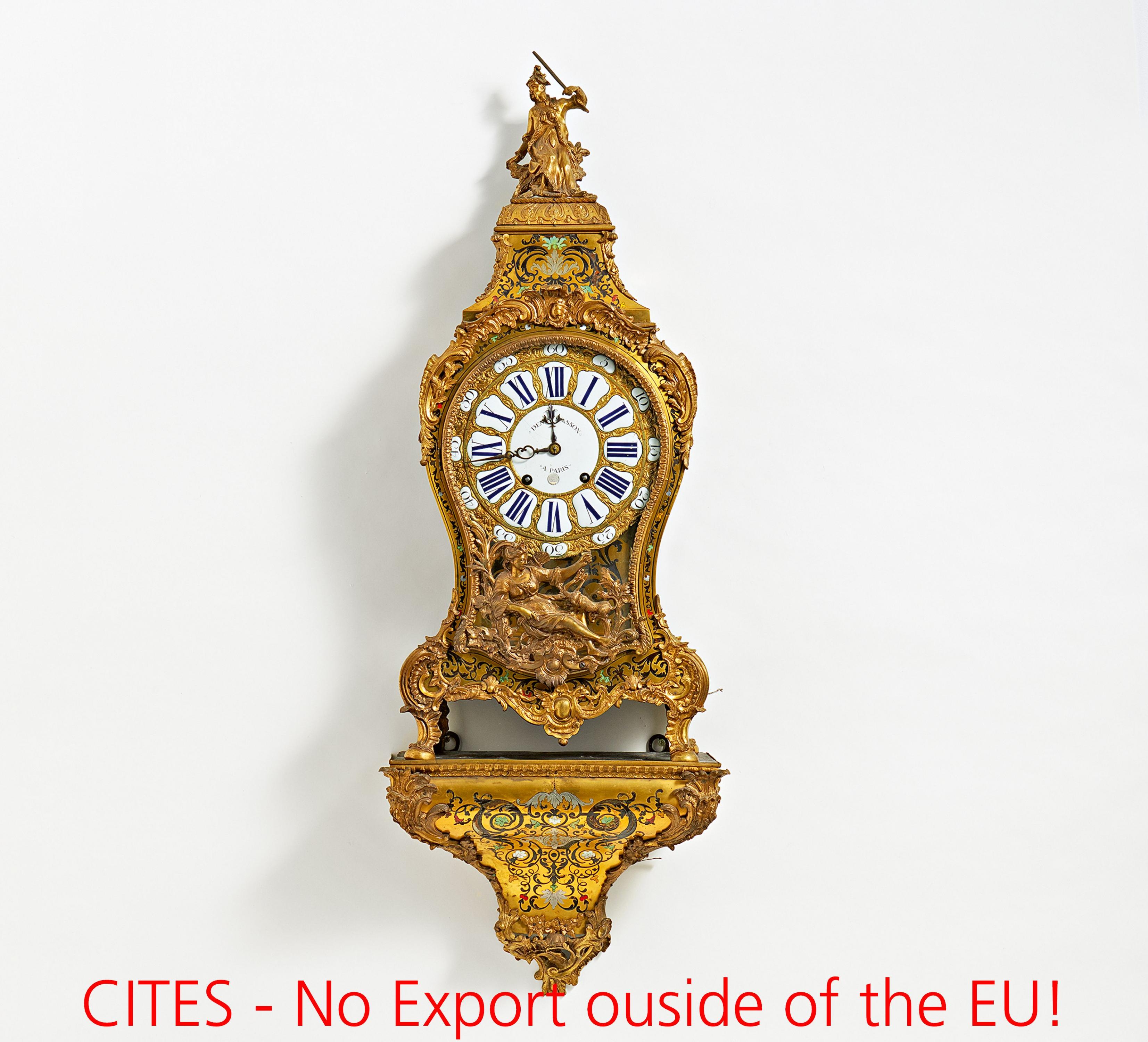 Paris - Pendule auf Konsole Louis XV, 69952-1, Van Ham Kunstauktionen