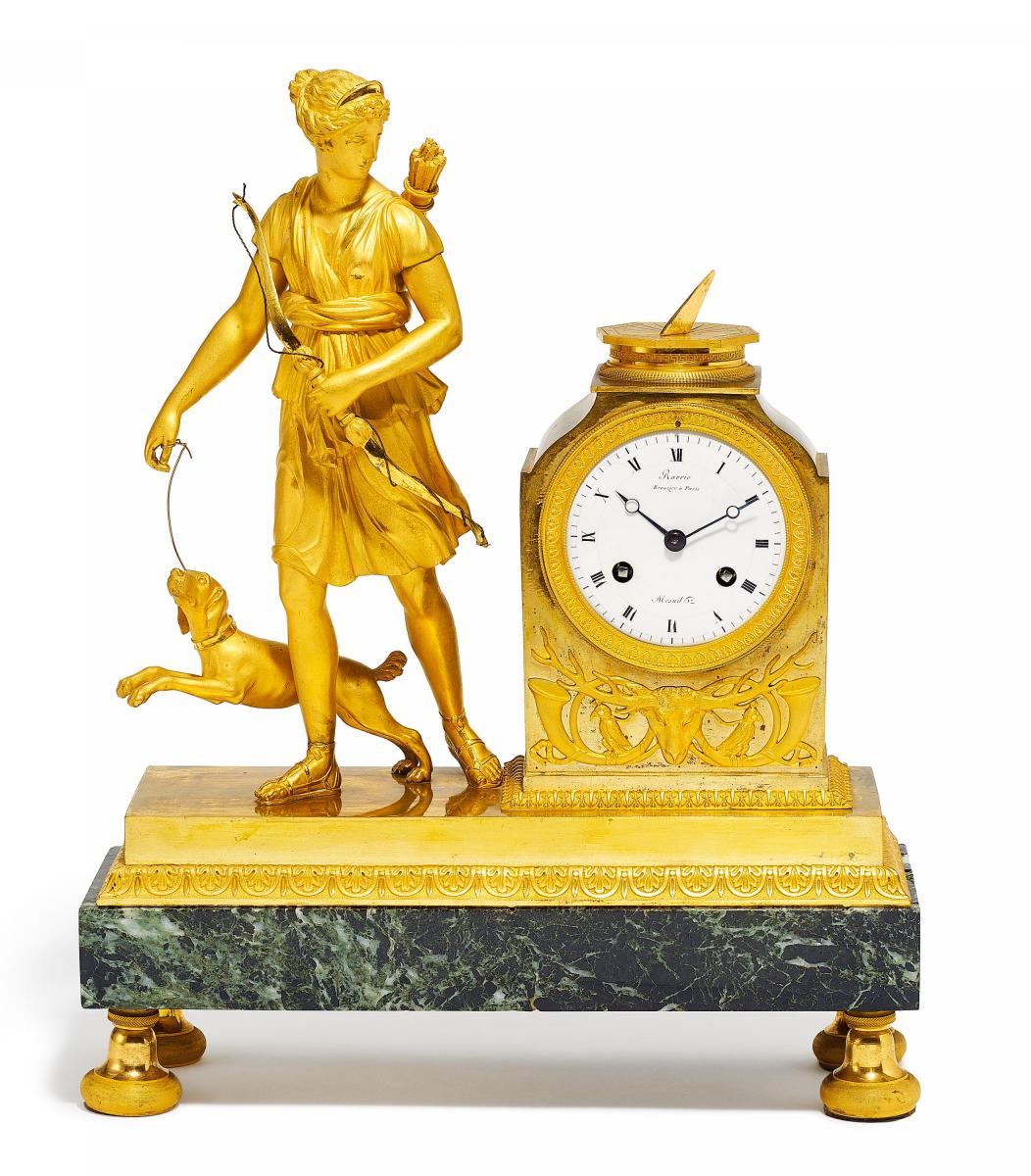 Paris - Pendule mit Diana, 58709-15, Van Ham Kunstauktionen
