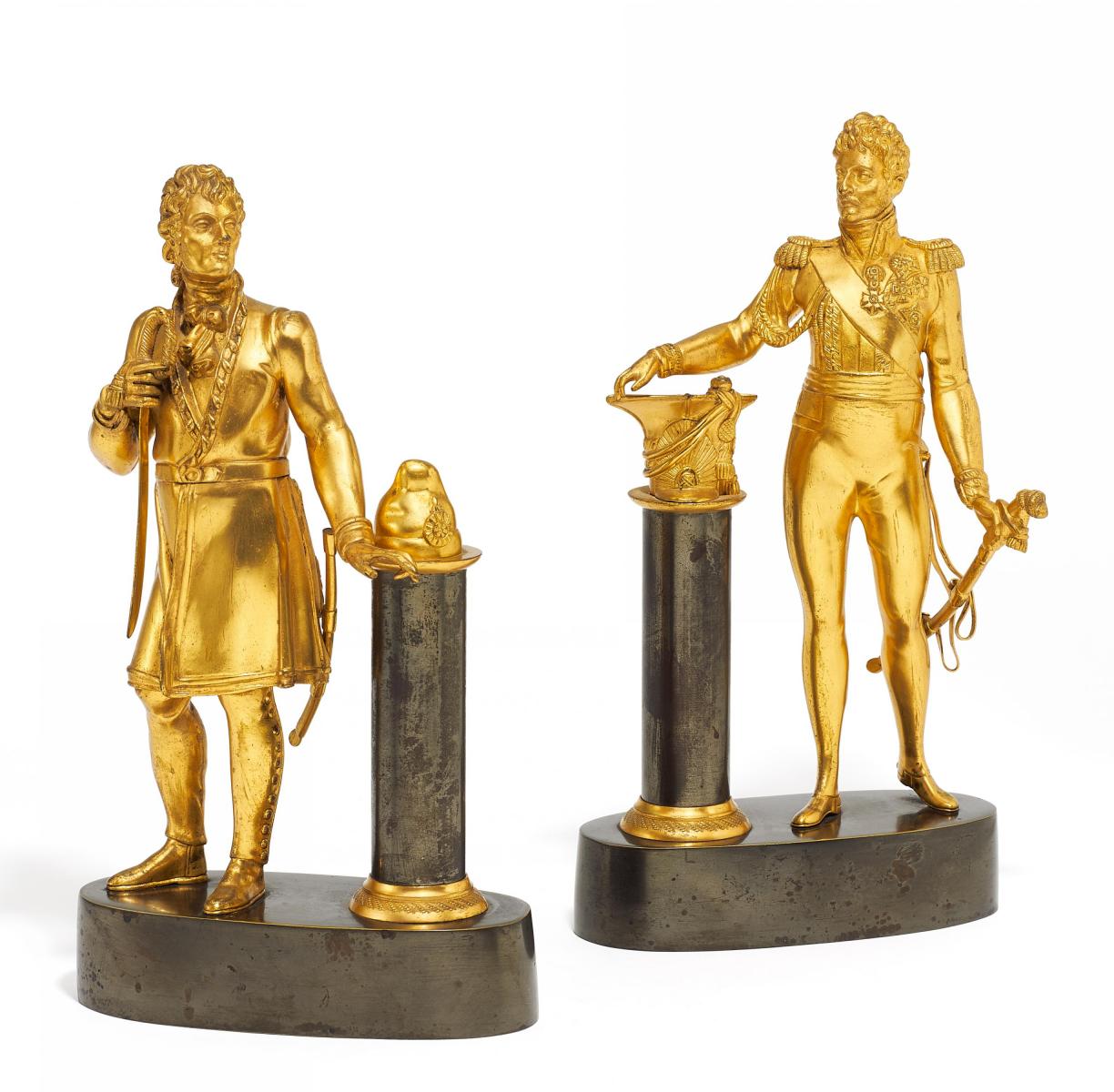 Paris - Statuetten eines Ulanen und eines Jakobiners, 58709-29, Van Ham Kunstauktionen