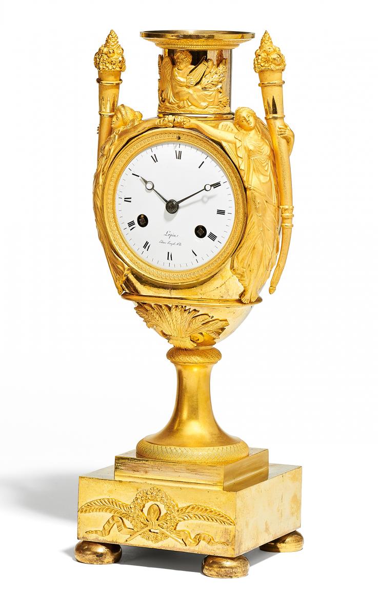Paris - Vasenpendule Empire, 60772-2, Van Ham Kunstauktionen