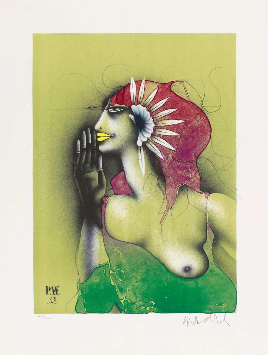 Paul Wunderlich - Konvolut von zwei Farblithografien, 56841-5, Van Ham Kunstauktionen