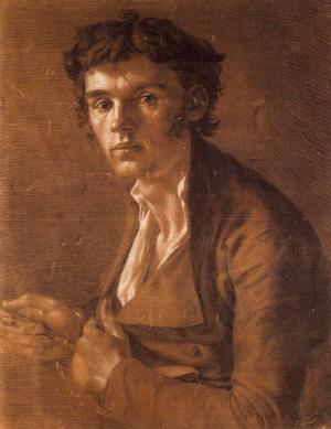 Portrait Künstler Runge Philipp Otto (1777 Wolgast  - 1810 Hamburg),18.&19. Jh.…