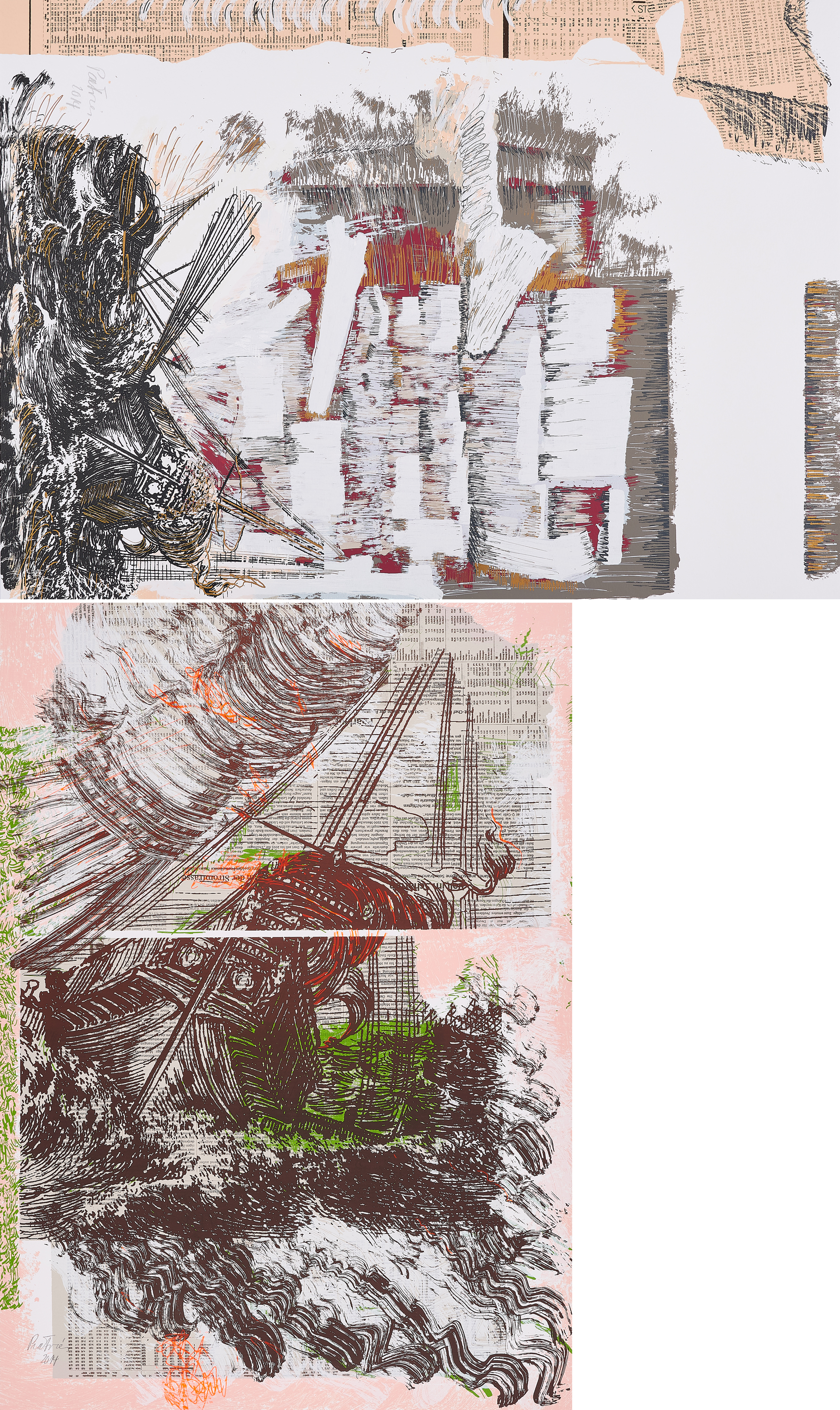 Pia Fries - sehwege E und sehwege F, 75280-333, Van Ham Kunstauktionen