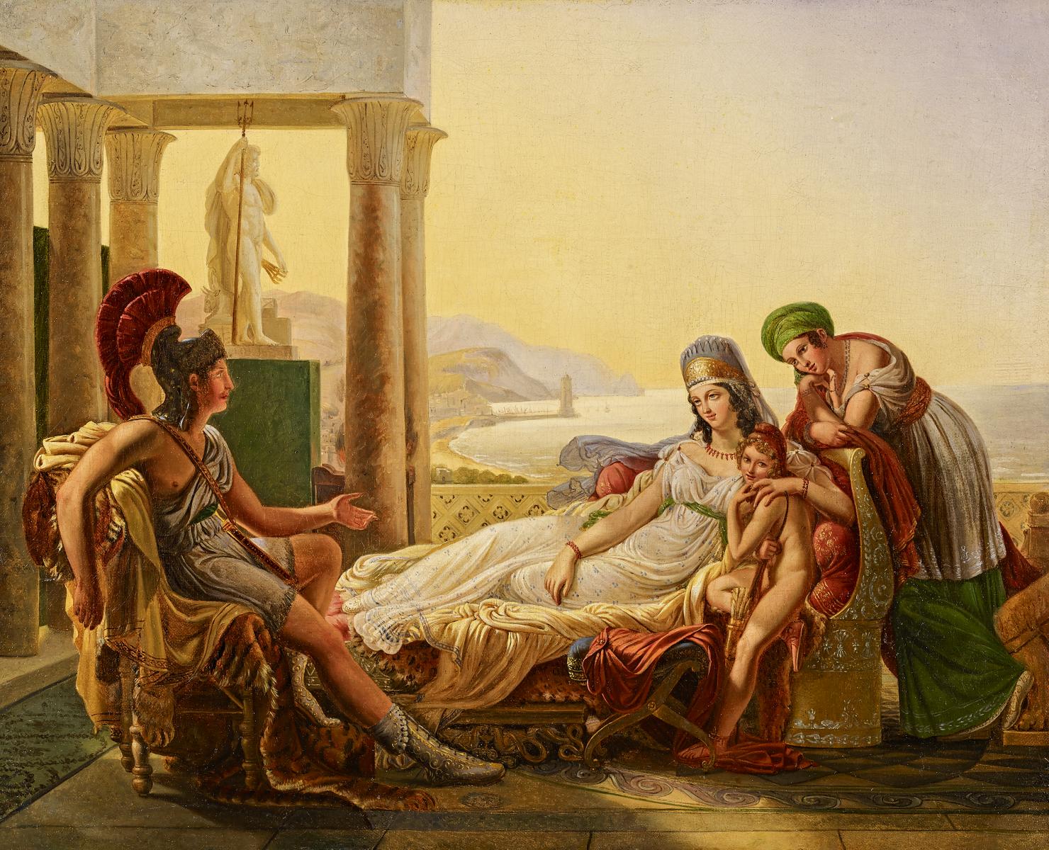 Pierre-Narcisse Guerin - Aeneas berichtet Dido vom Untergang Trojas, 60494-14, Van Ham Kunstauktionen