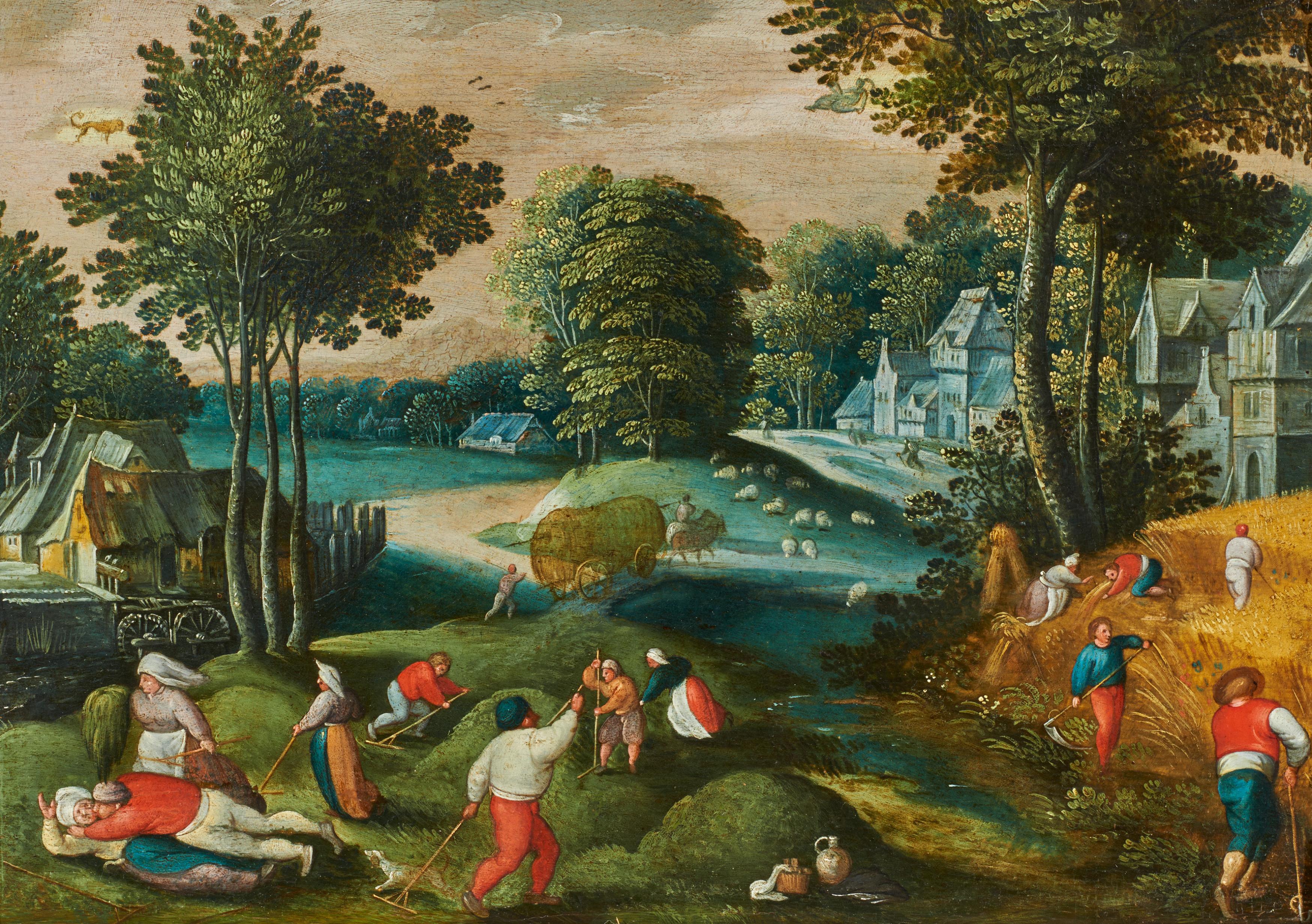 Pieter dJ Brueghel - Allegorie des Sommers, 73487-2, Van Ham Kunstauktionen