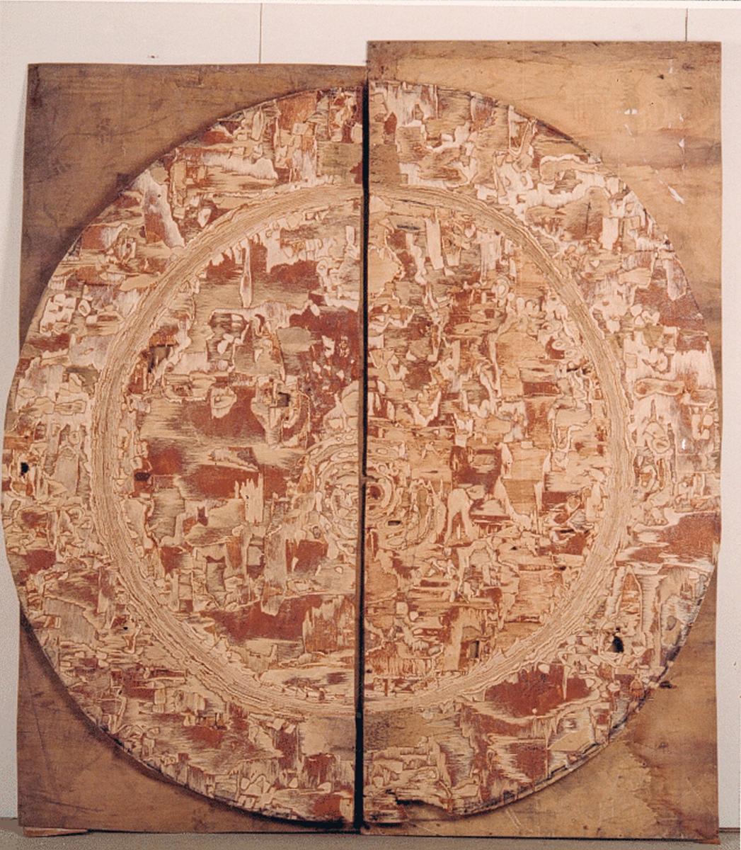 Raimund von Lueckwald - Ohne Titel 2-teilig grosser Wappenteller, 56800-10822, Van Ham Kunstauktionen