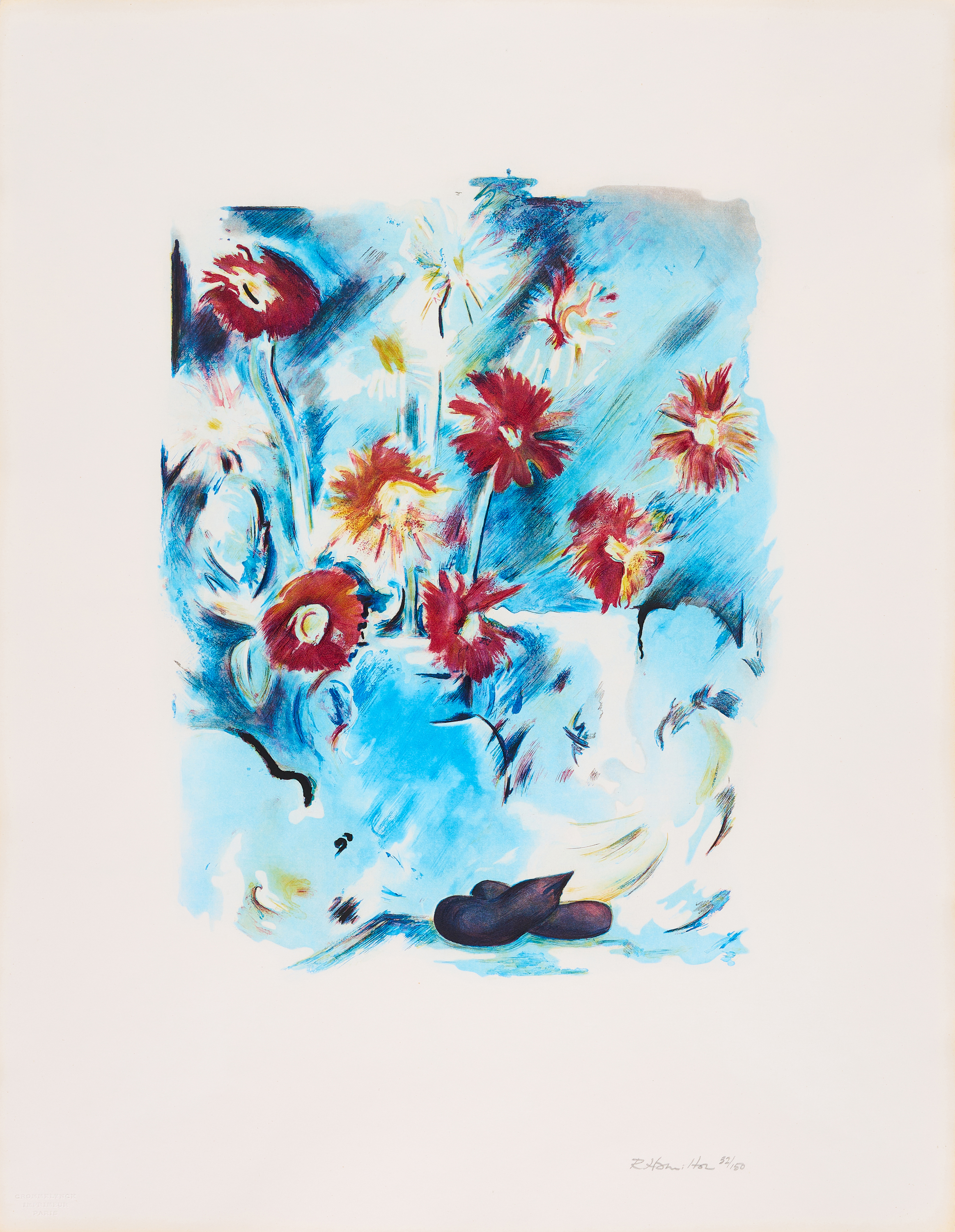 Richard Hamilton - Trichromatic Flowerpiece, 75853-2, Van Ham Kunstauktionen