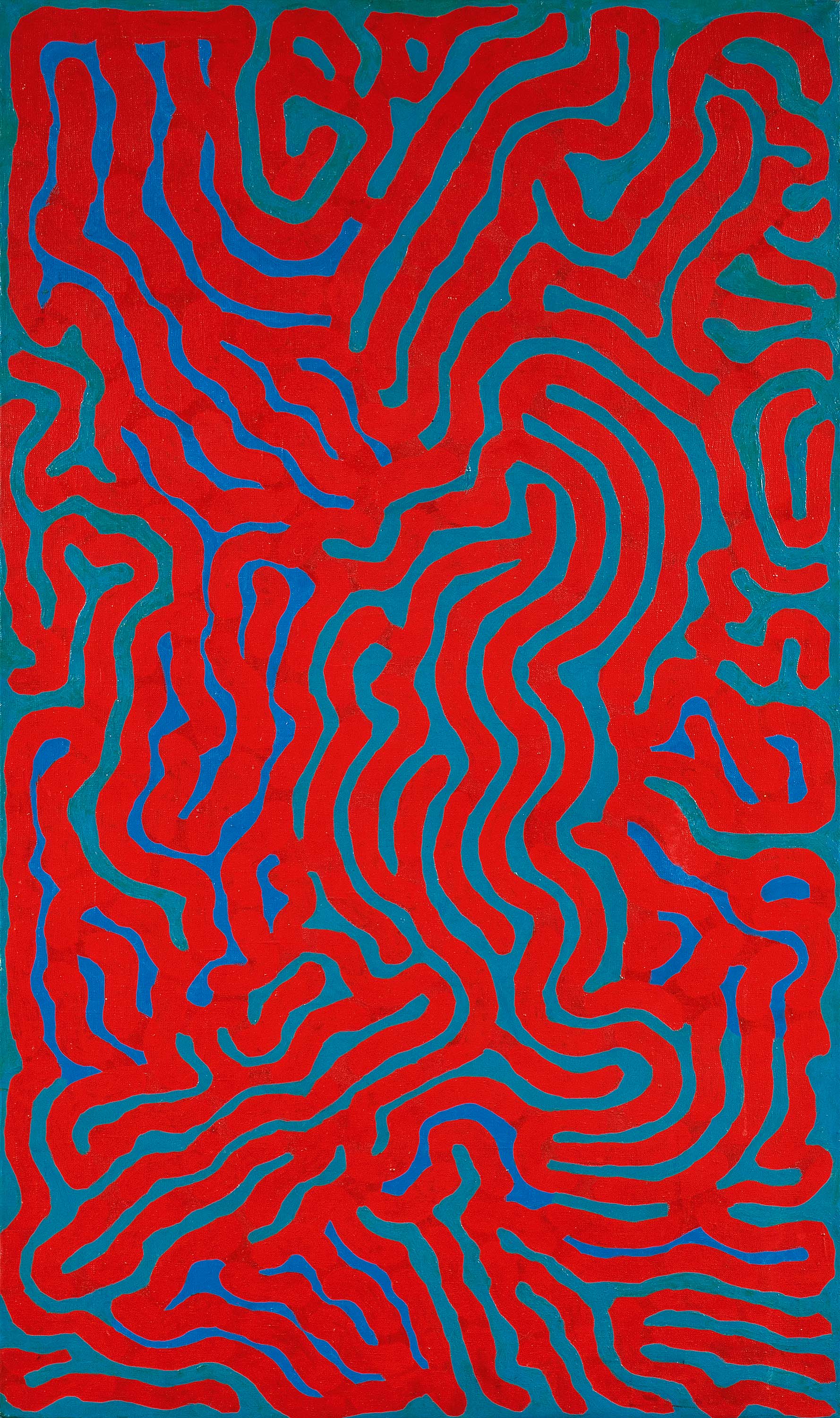 Richard Joseph Anuszkiewicz - Blue in a stimulus, 61111-5, Van Ham Kunstauktionen
