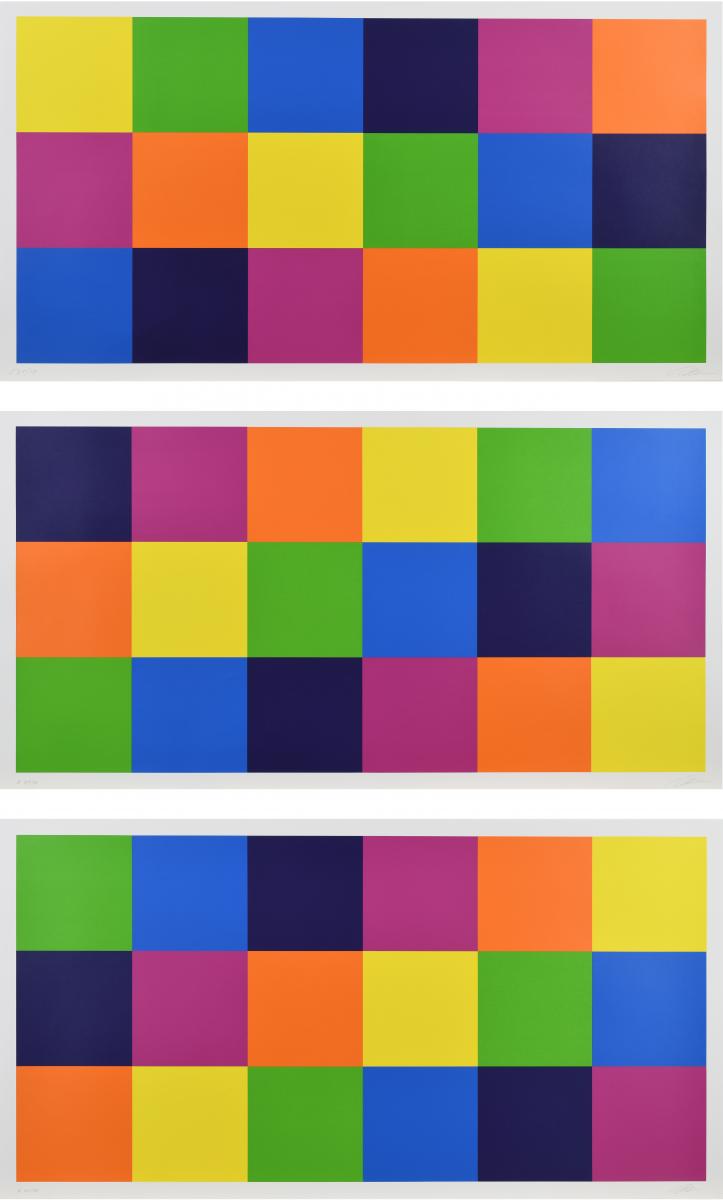 Richard Paul Lohse - 3 x 3 Farbgleichungen, 61394-37, Van Ham Kunstauktionen