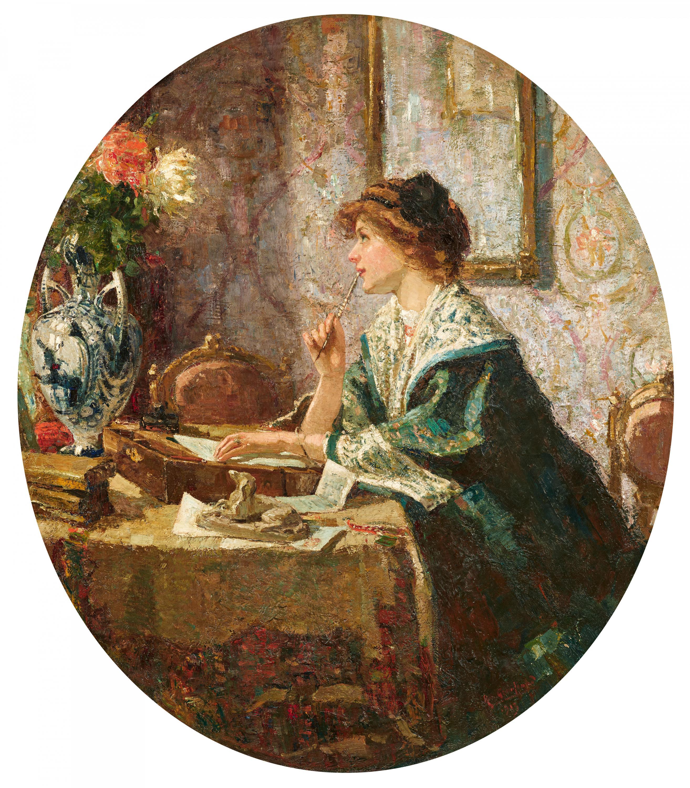 Robert Graafland - Die Briefschreiberin, 81497-1, Van Ham Kunstauktionen