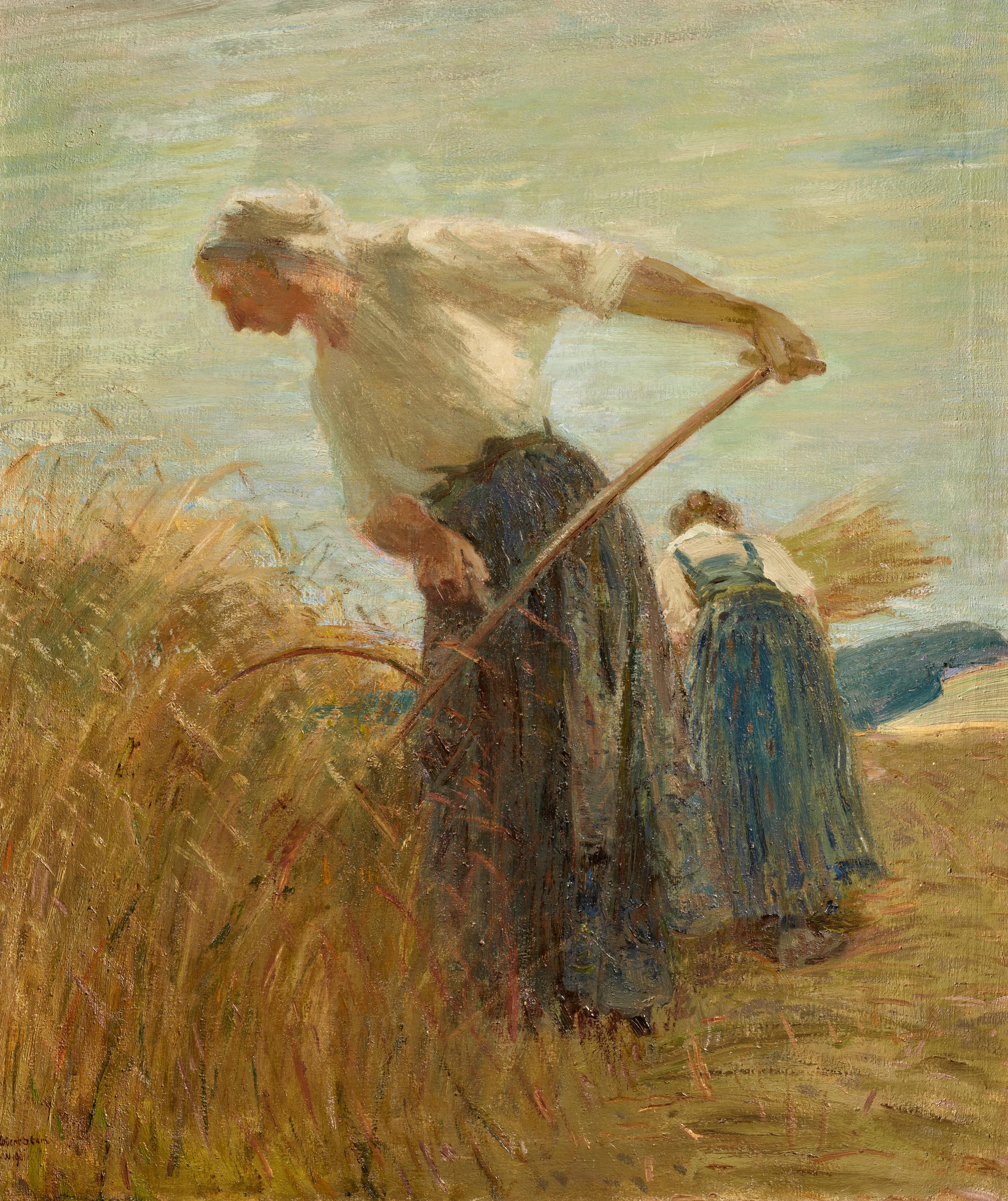 Robert Hermann Sterl - Die Maeherin, 81302-1, Van Ham Kunstauktionen