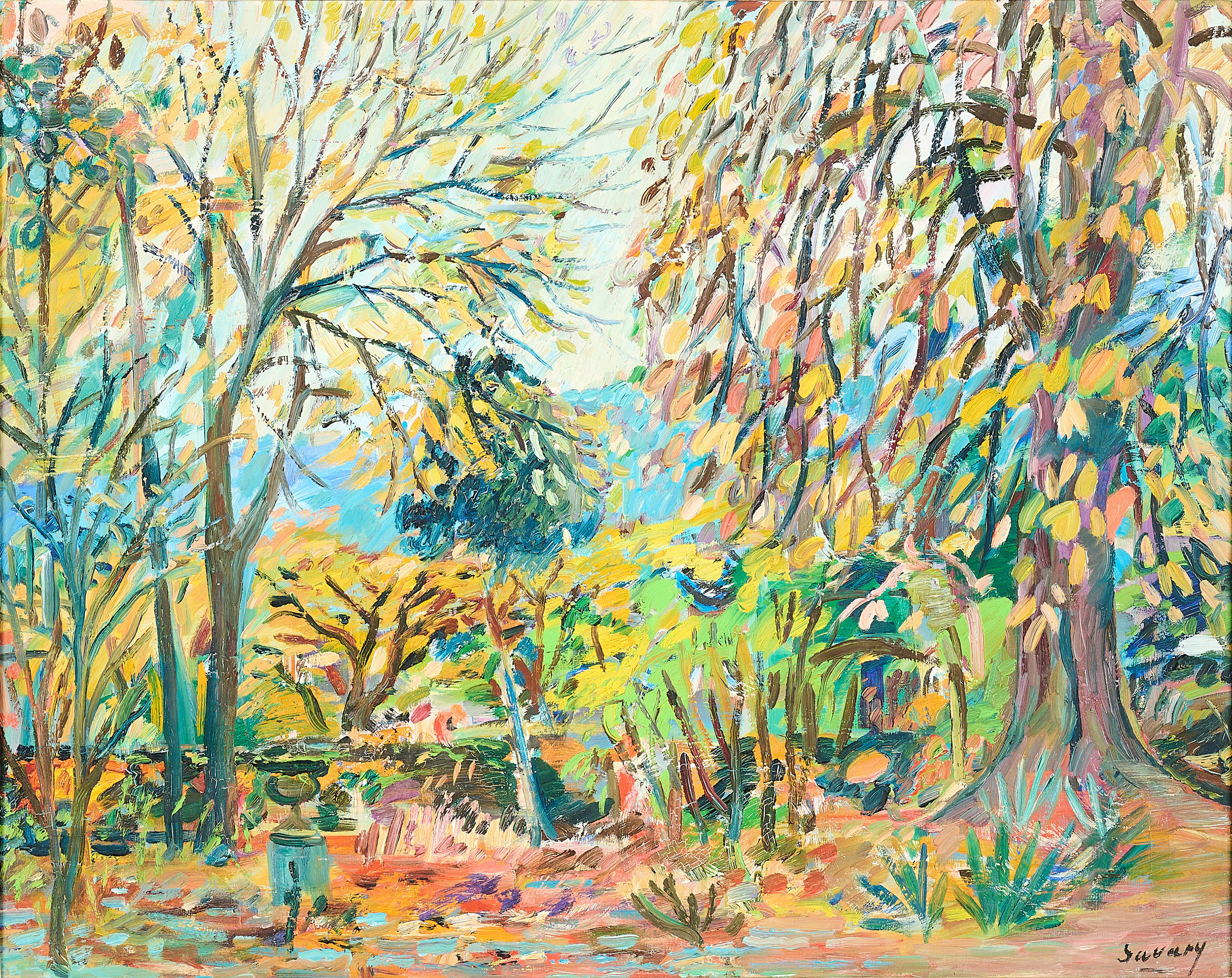 Robert Savary - Lautomne en Ile de France, 80374-1032, Van Ham Kunstauktionen