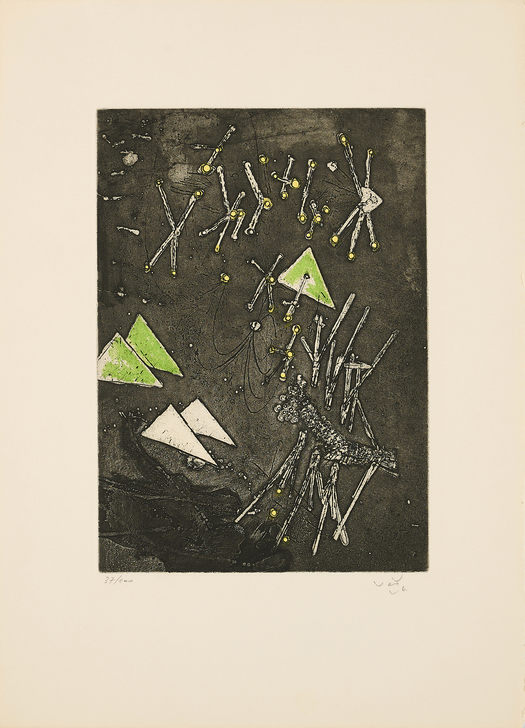 Roberto Matta - Droites Liberees, 81425-15, Van Ham Kunstauktionen