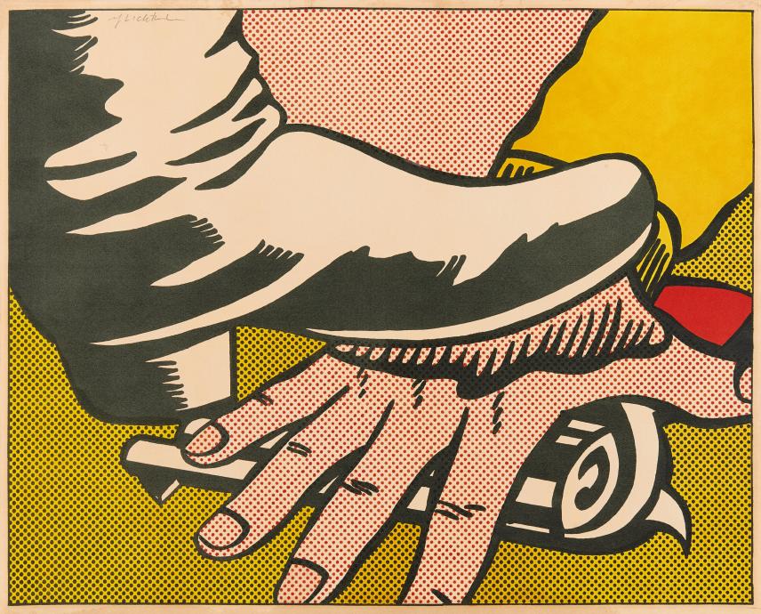 Roy Lichtenstein - Foot and hand, 54984-1, Van Ham Kunstauktionen
