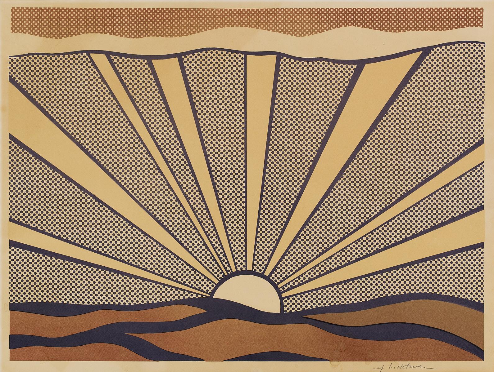 Roy Lichtenstein - Sunrise, 55605-2, Van Ham Kunstauktionen