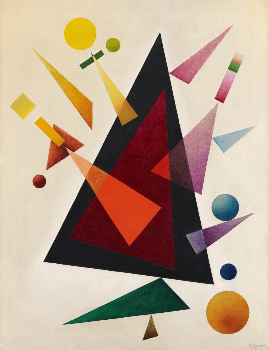 Rudolf Bauer - Triangles, 51121-1, Van Ham Kunstauktionen