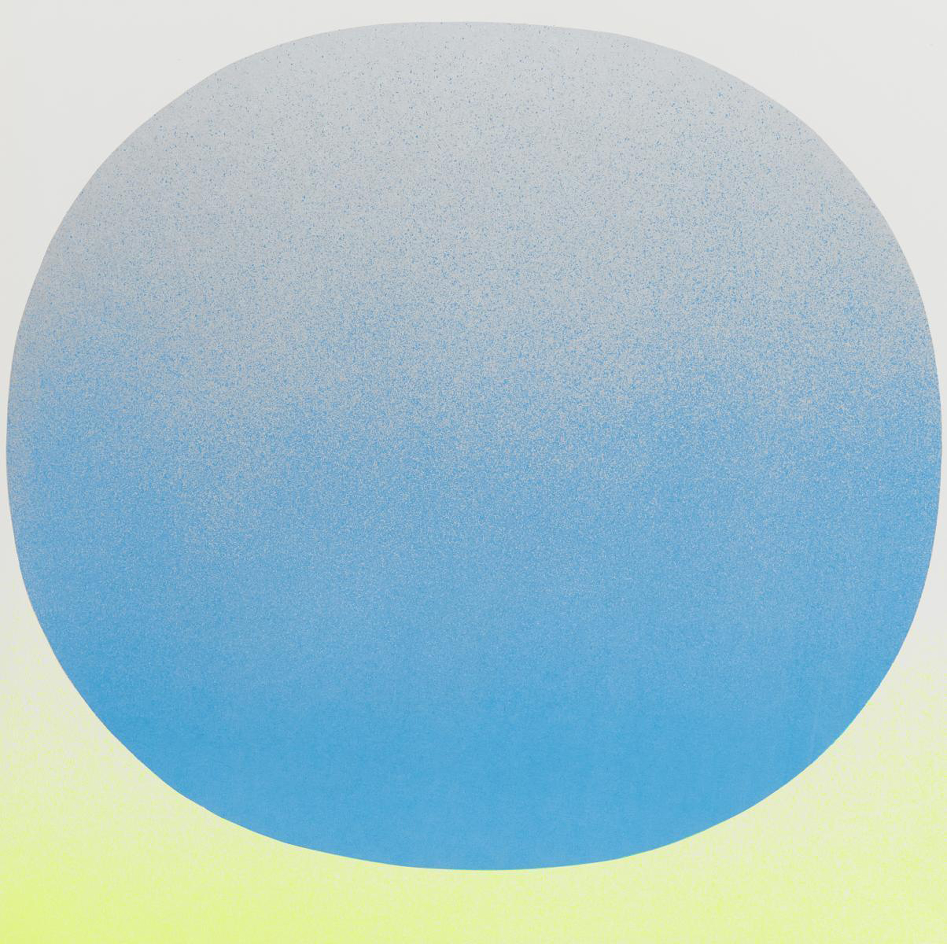 Rupprecht Geiger - Blauer Kreis auf gelb, 61309-11, Van Ham Kunstauktionen