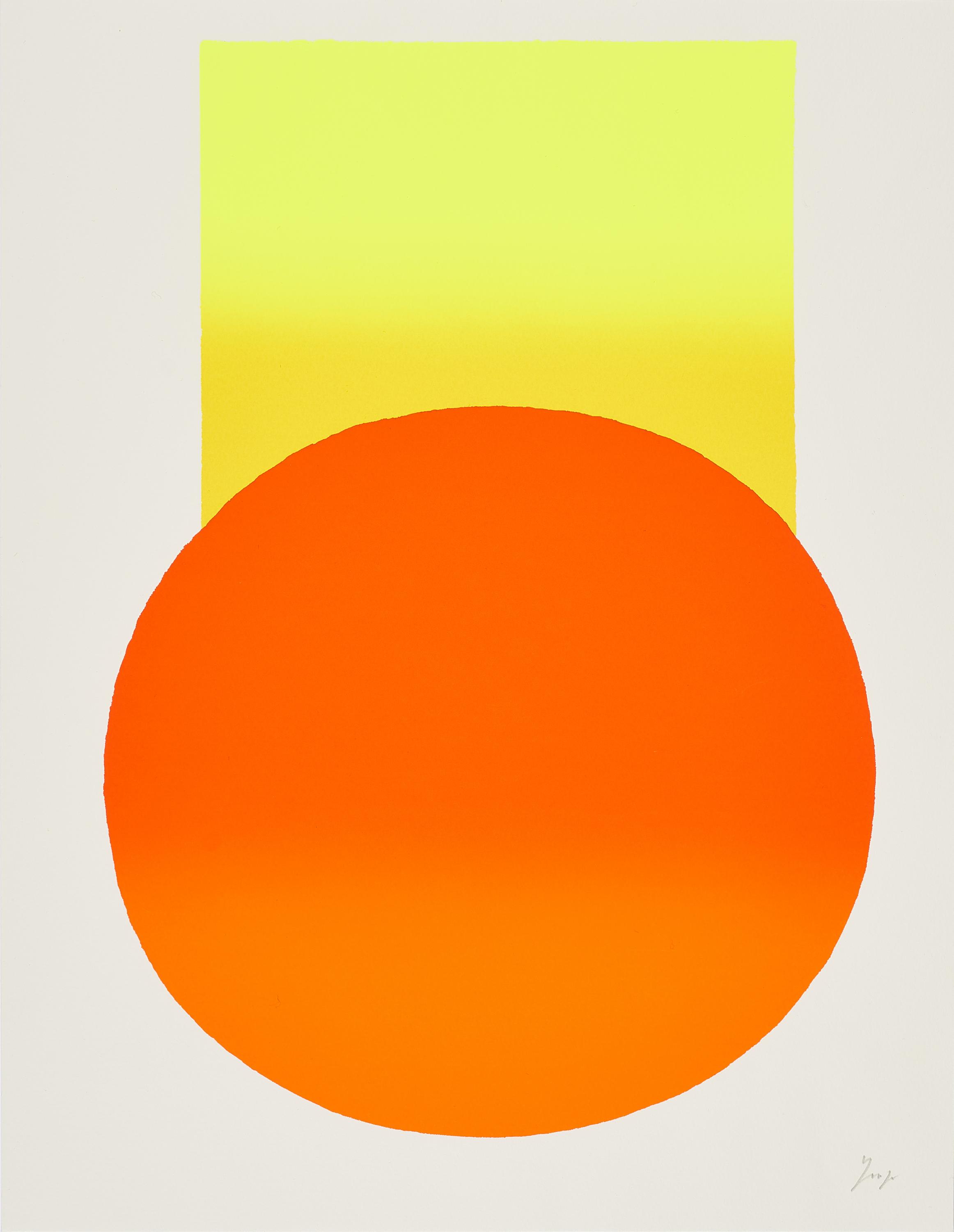 Rupprecht Geiger - Gelb zu orange, 75114-15, Van Ham Kunstauktionen